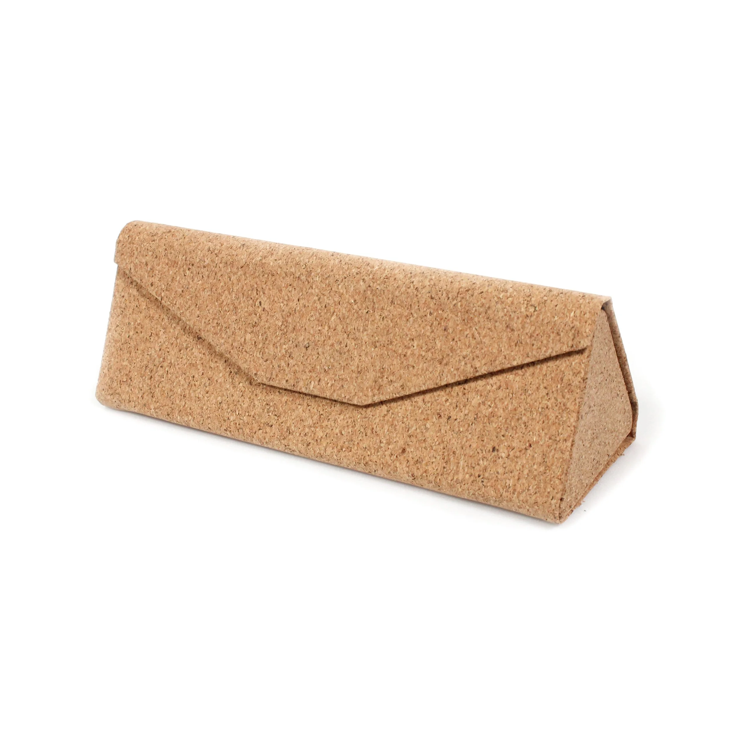 Natural cork glasses case