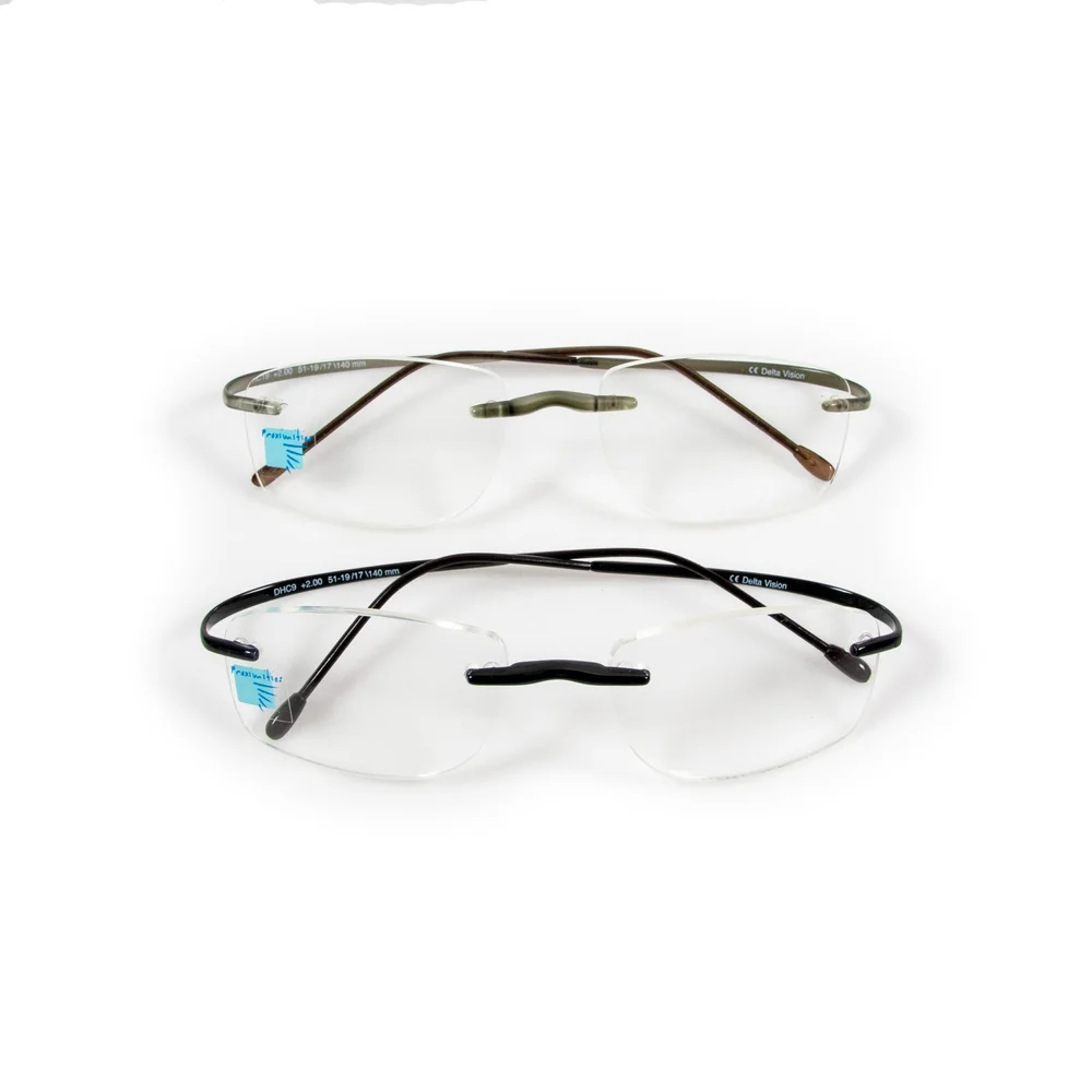 HOMME PROXIMITIES 'D Free Eyes' H1 Rectangular Reading Glasses