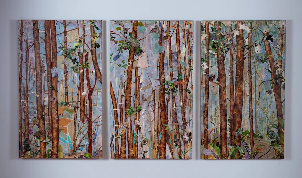 TRUNK SHOW I, II, III, each 60x36 (2017)