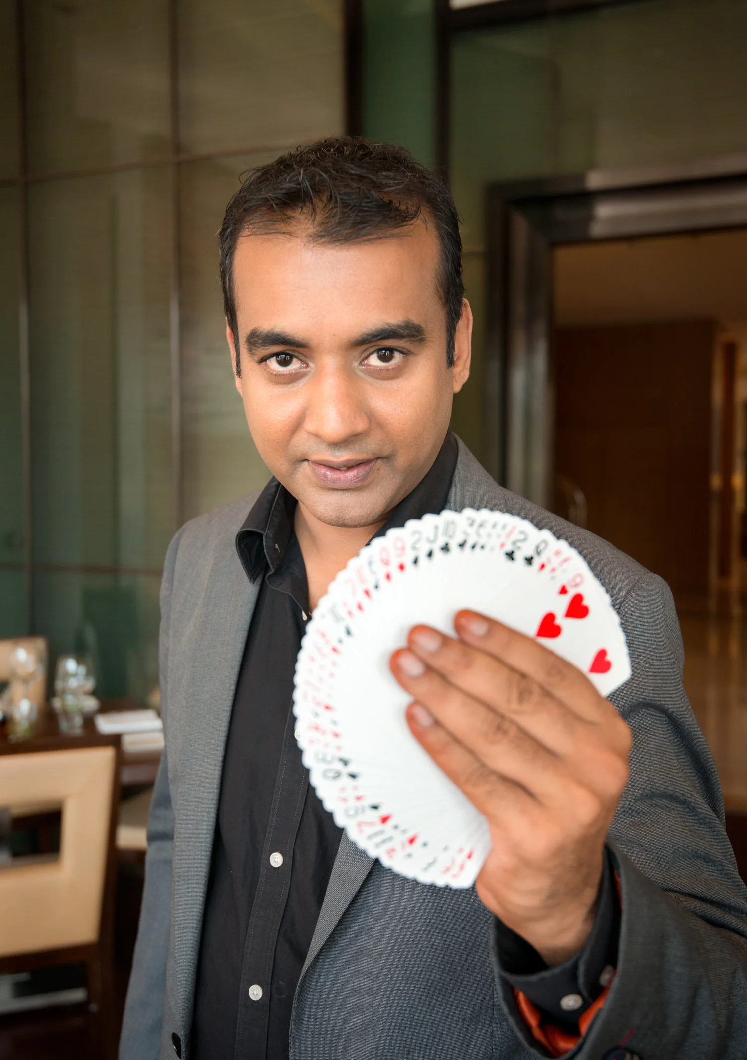 Schneider Electric employee Sanjay at play Bangalore, India