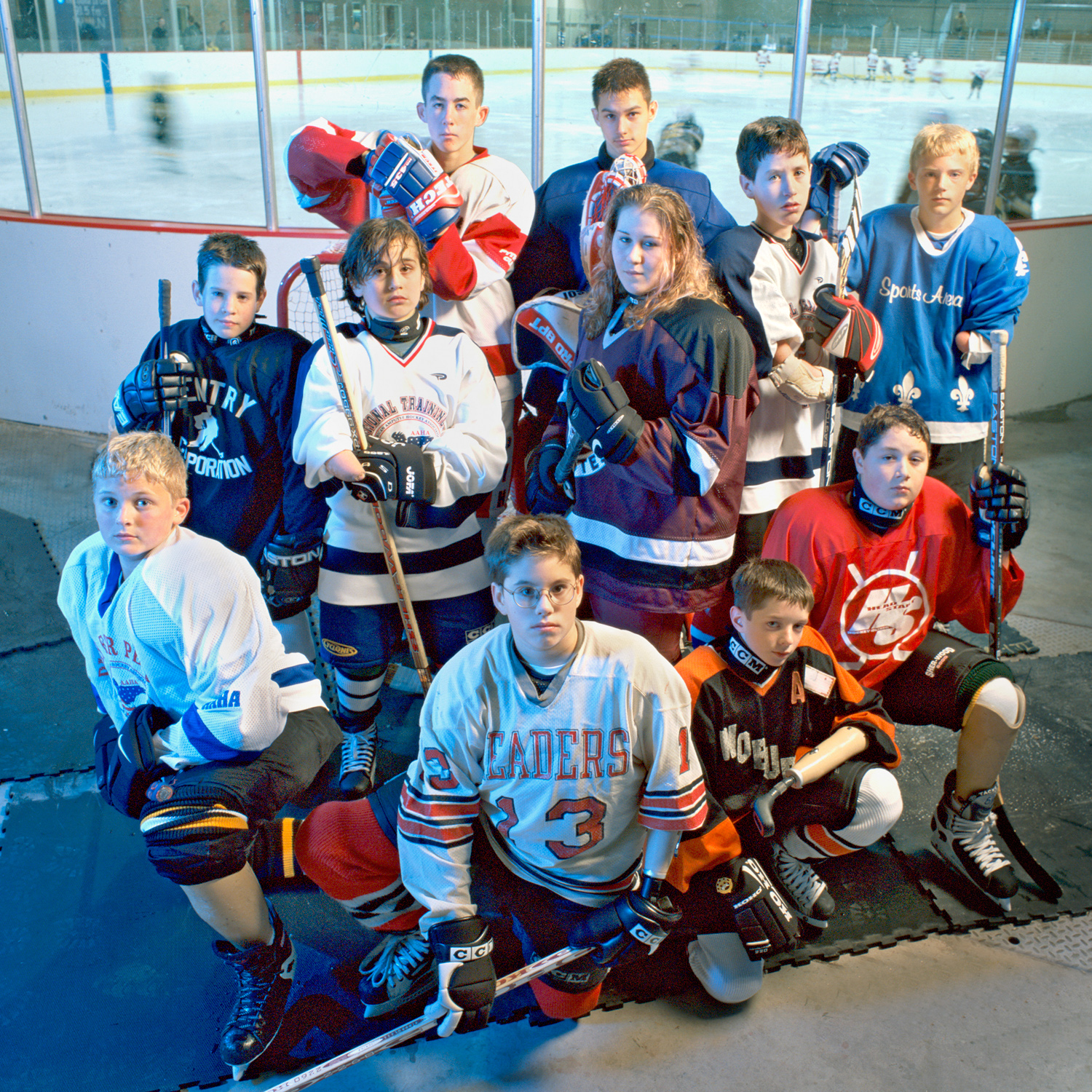 disabled hockey kids