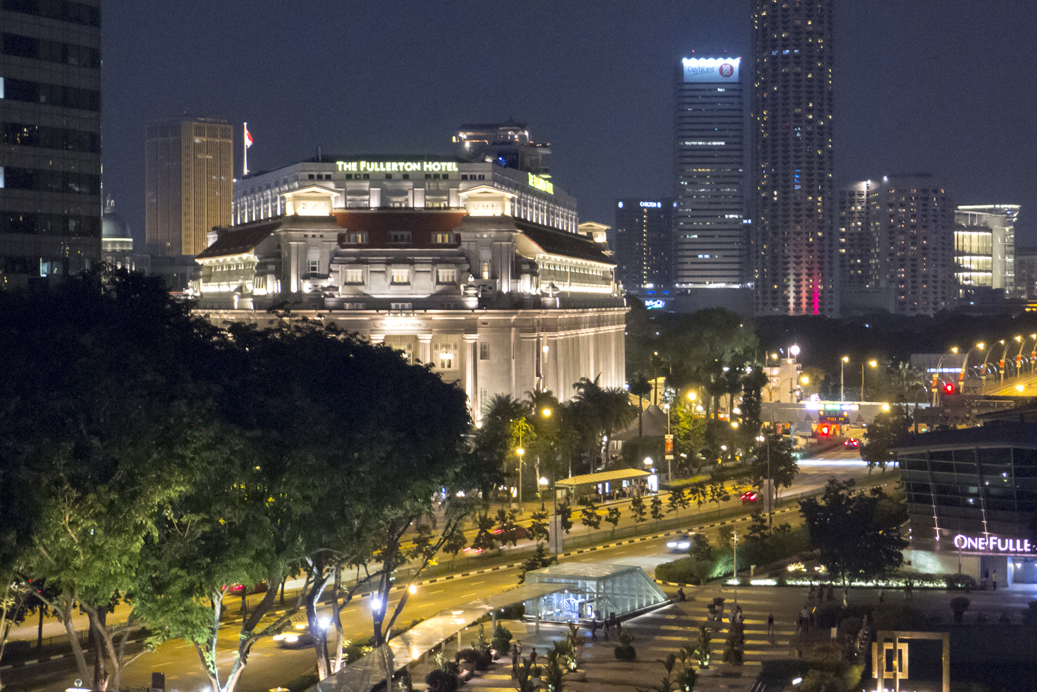 The Fullerton Hotel at Collyer Quay