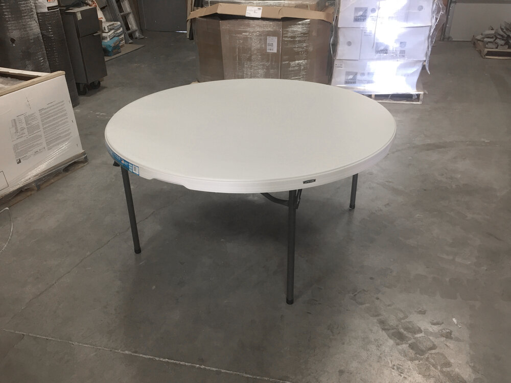 5 Foot Round Table Mr Picnic Omaha, 5 Foot Round Table