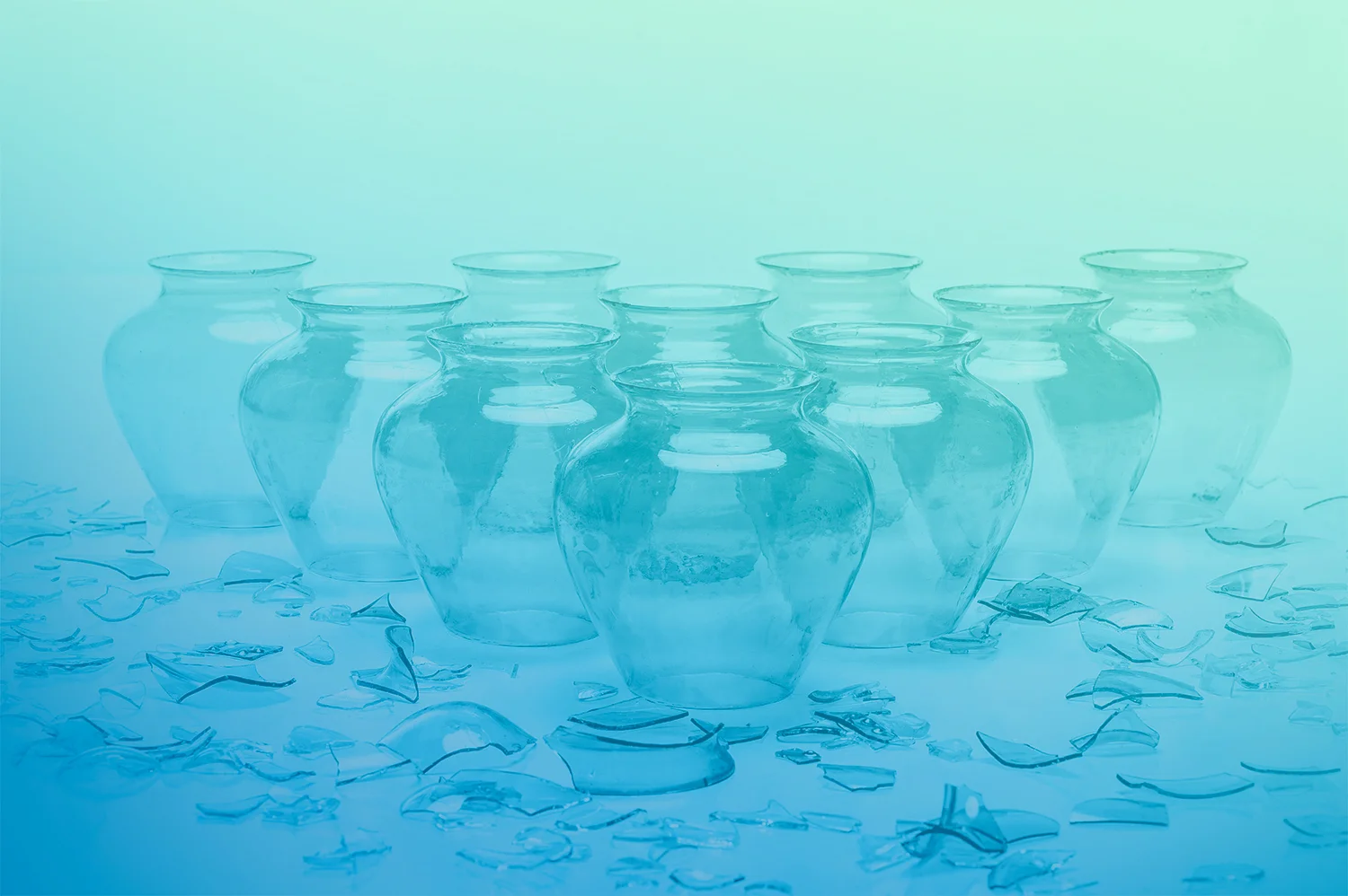 Vases in a Group with Glass.jpg