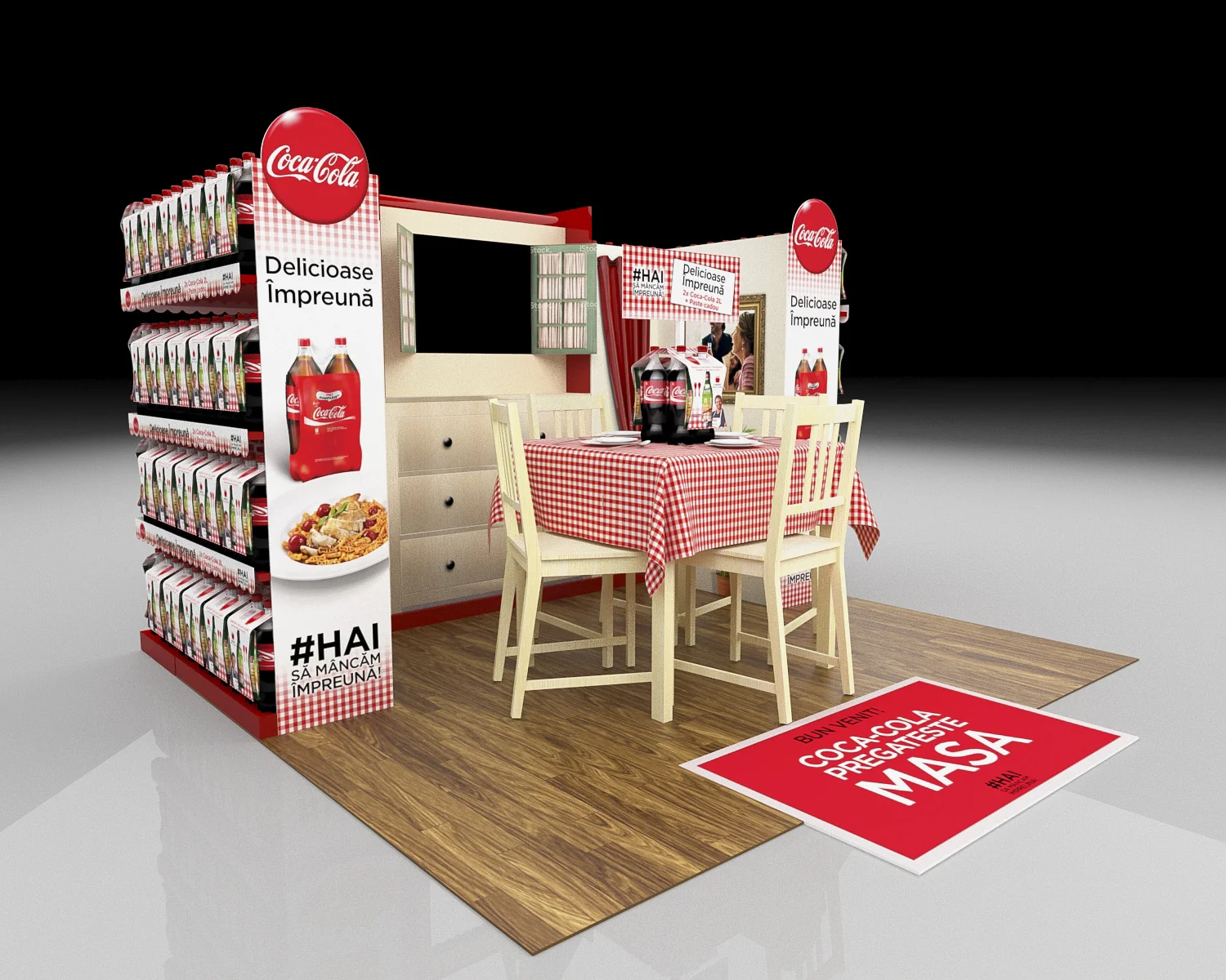 Coca Cola In-Store isle