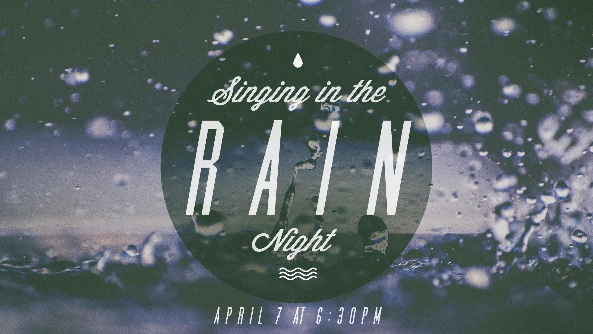 Singing in the Rain Night