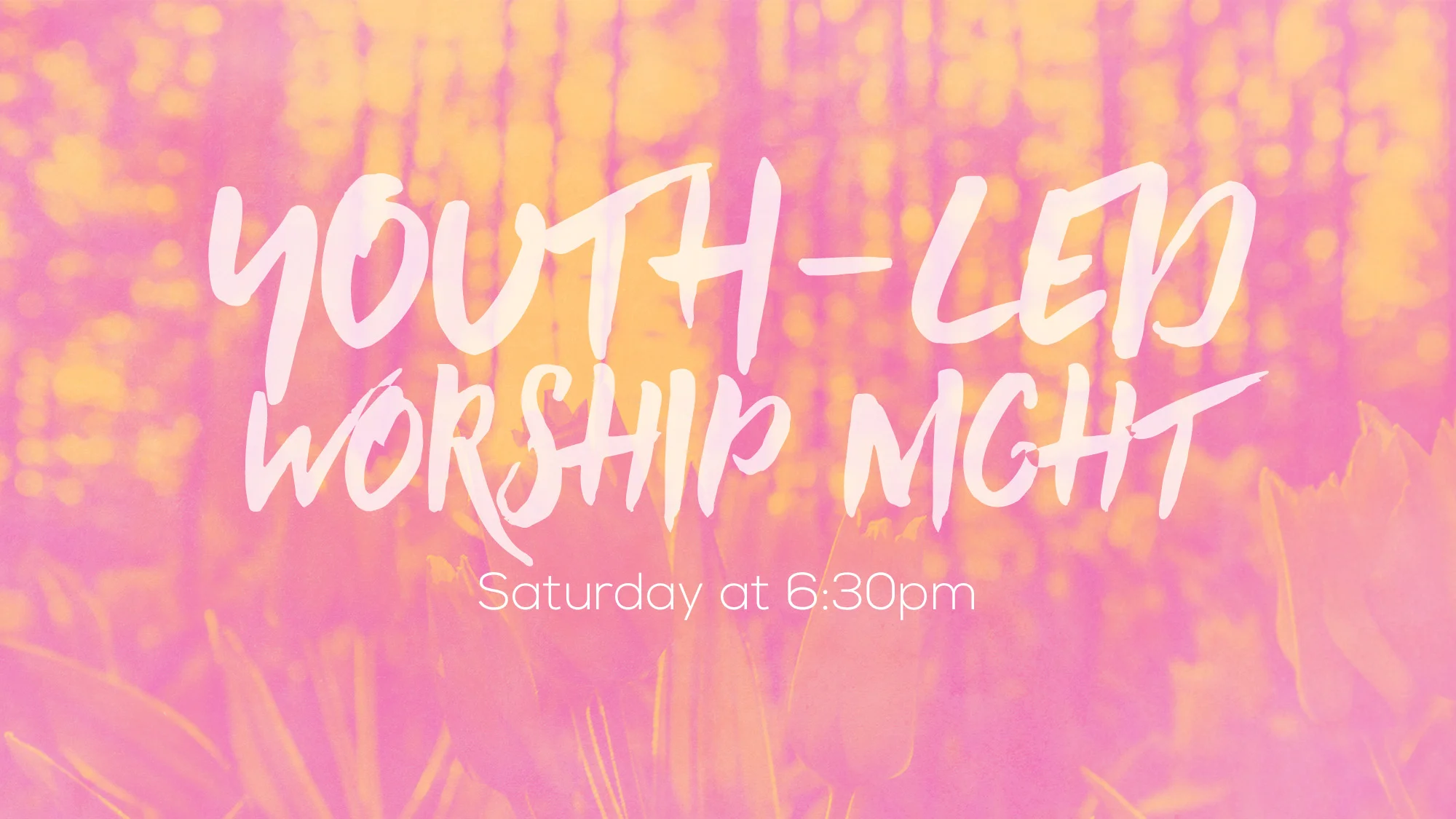 Youth-Led Worship Night