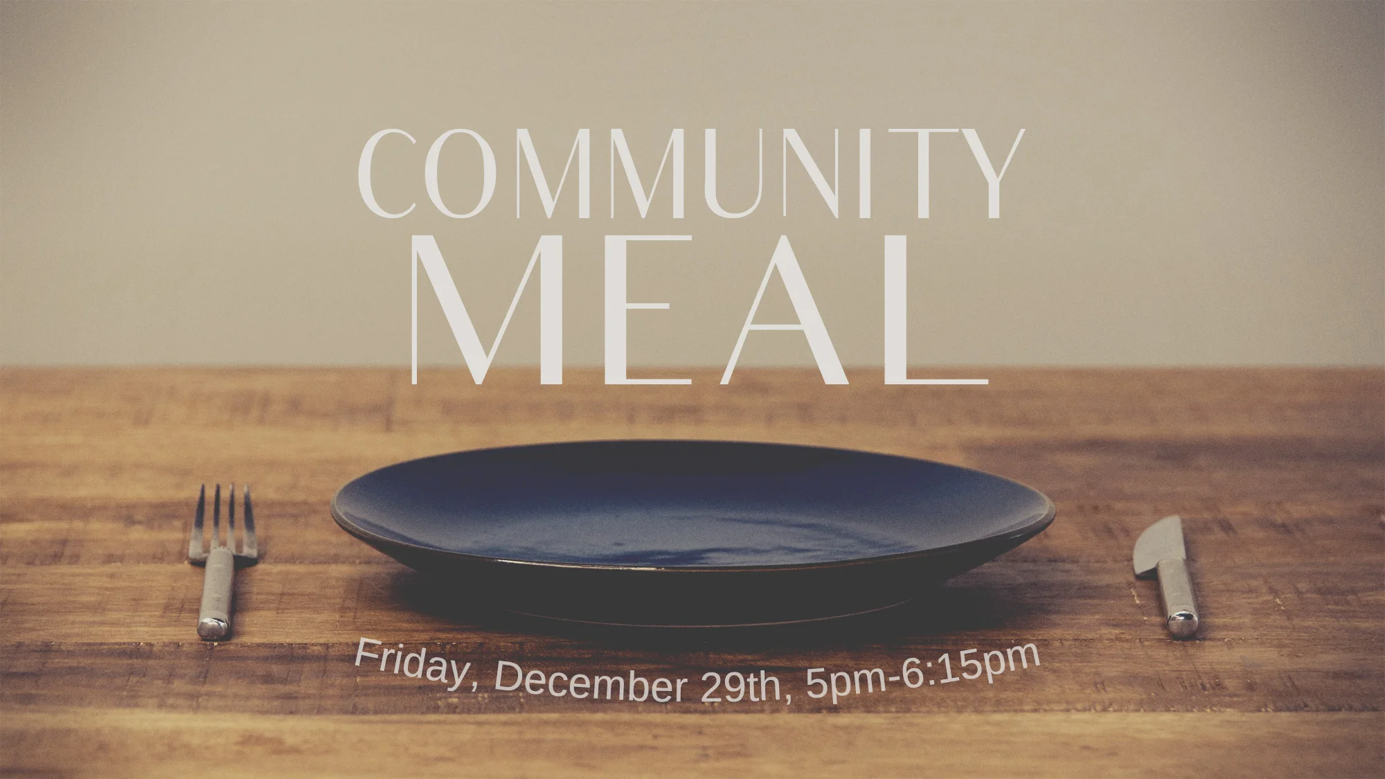Community Meal