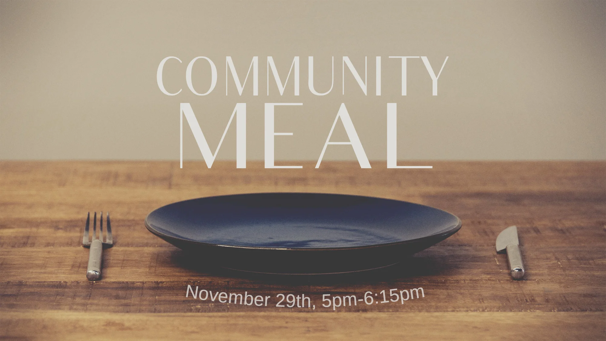 Community Meal