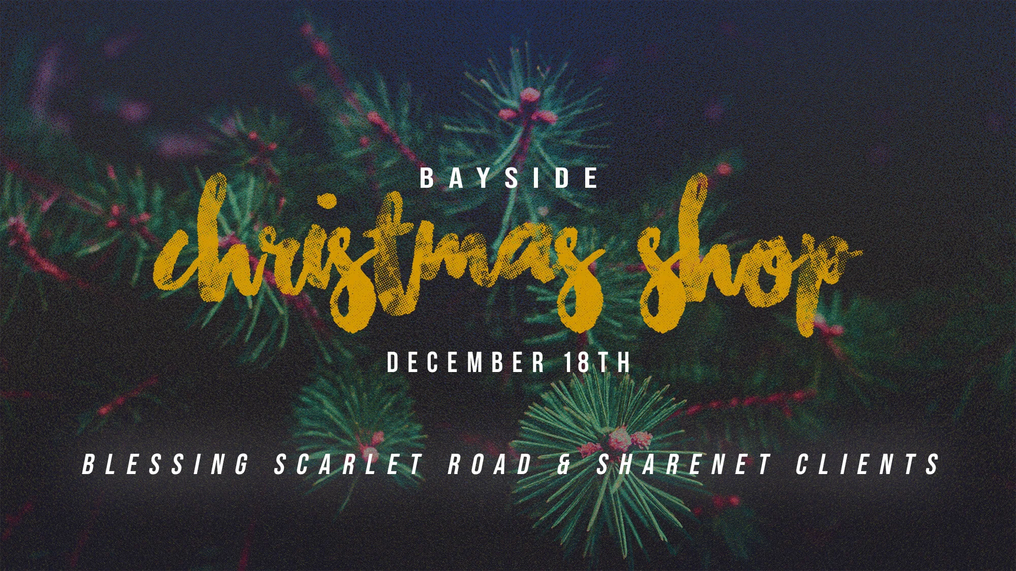 ShareNet & Scarlet Road Christmas Shop
