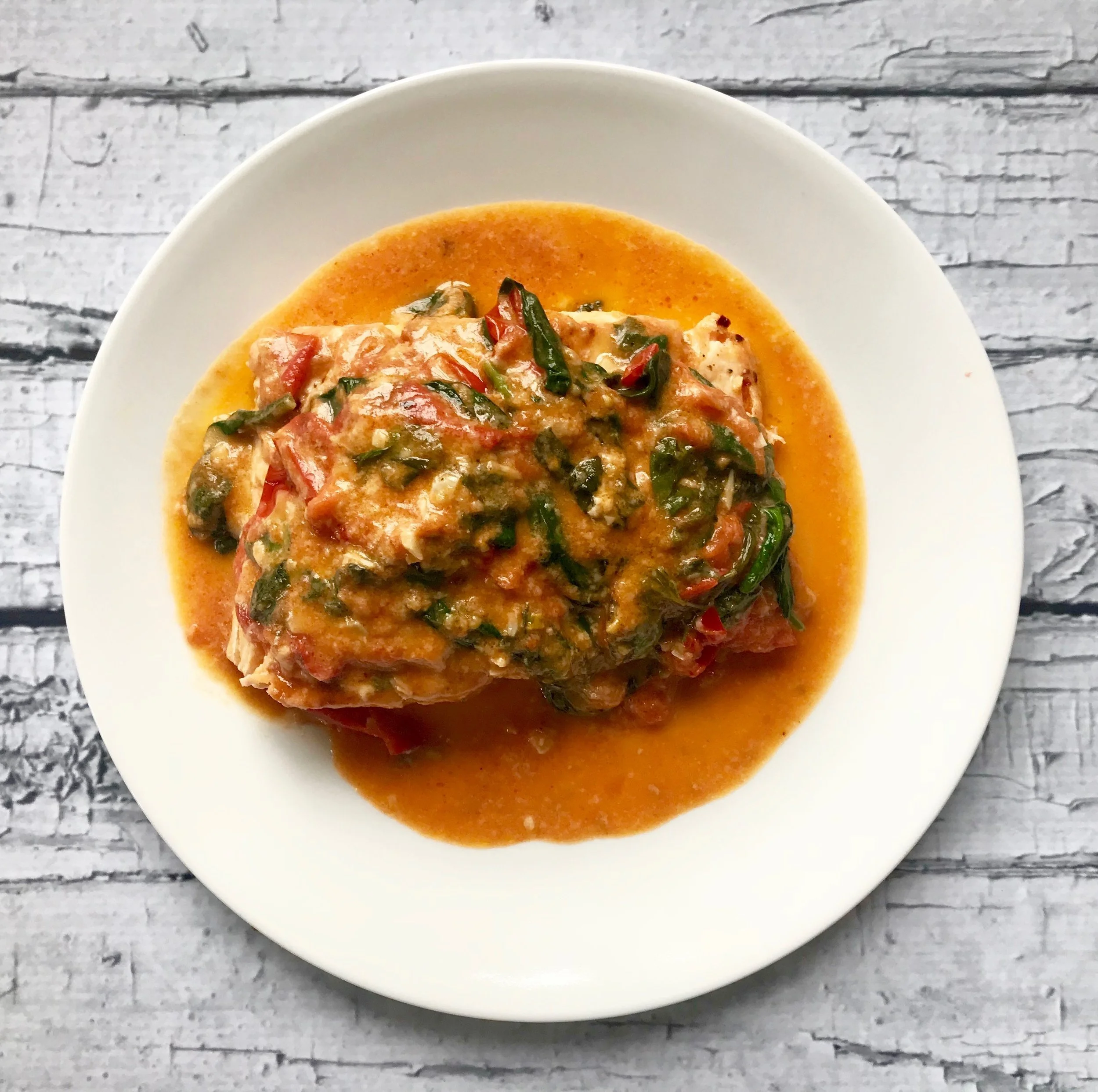 Tuscan butter salmon