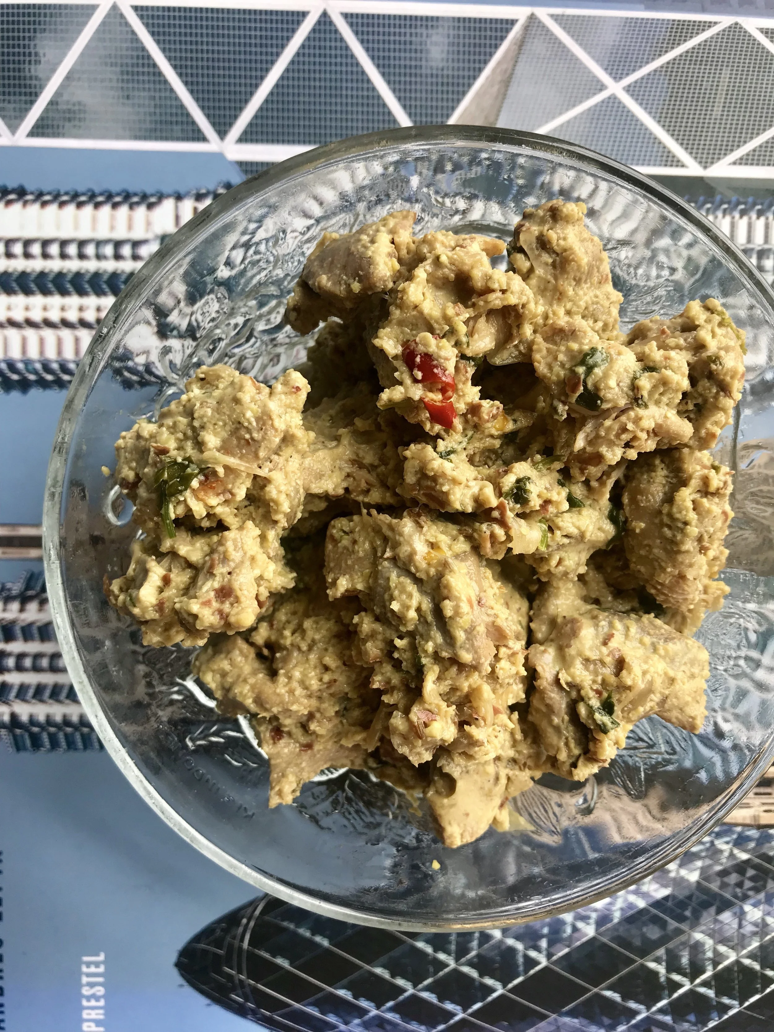 Almond curry chicken