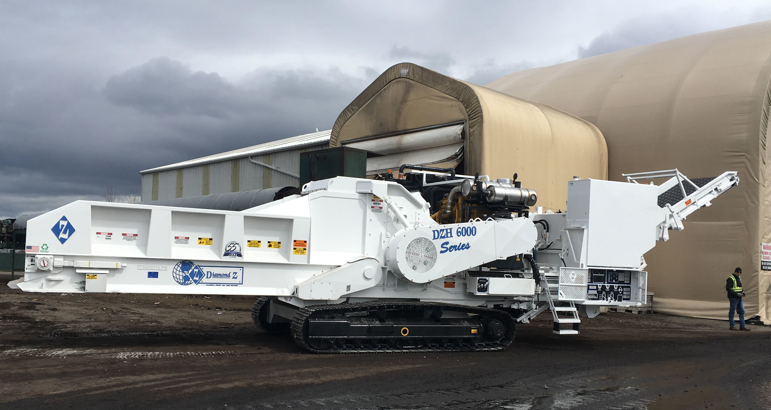 DZH6000 Horizontal Grinder USAMade Diamond Z