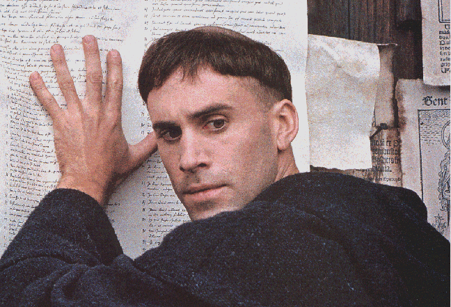 Joseph Fiennes as Martin Luther as Emilio Estevez?