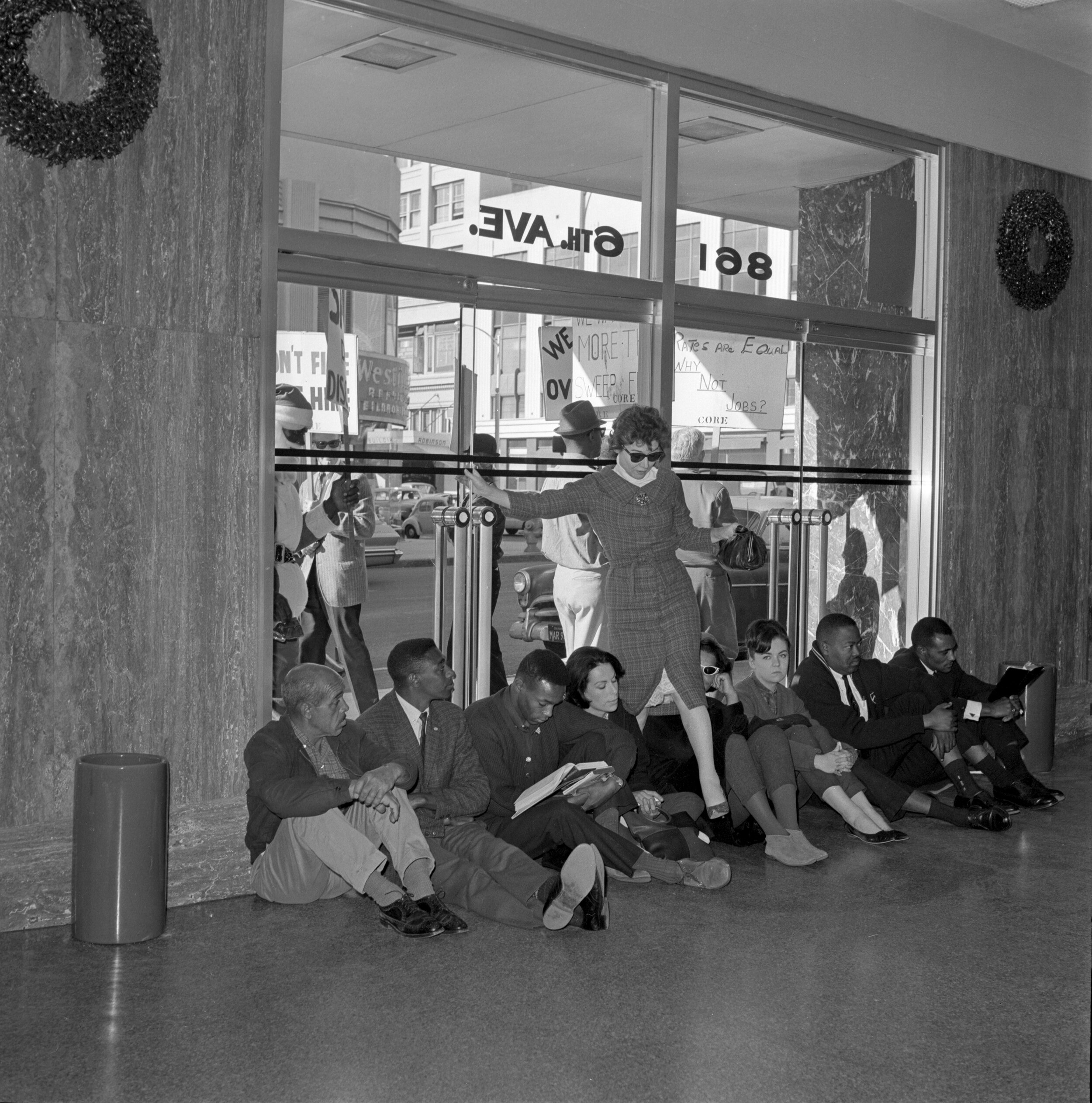 Racial Equality Sit Ins - S.D.G.&amp;E. - 1963