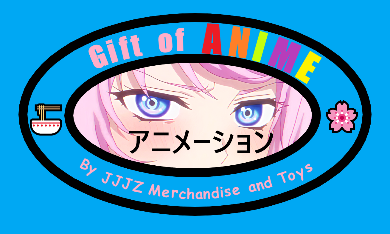  Japanese ANIME products such as figurines, keychains, posters, toys, and hand fans. 