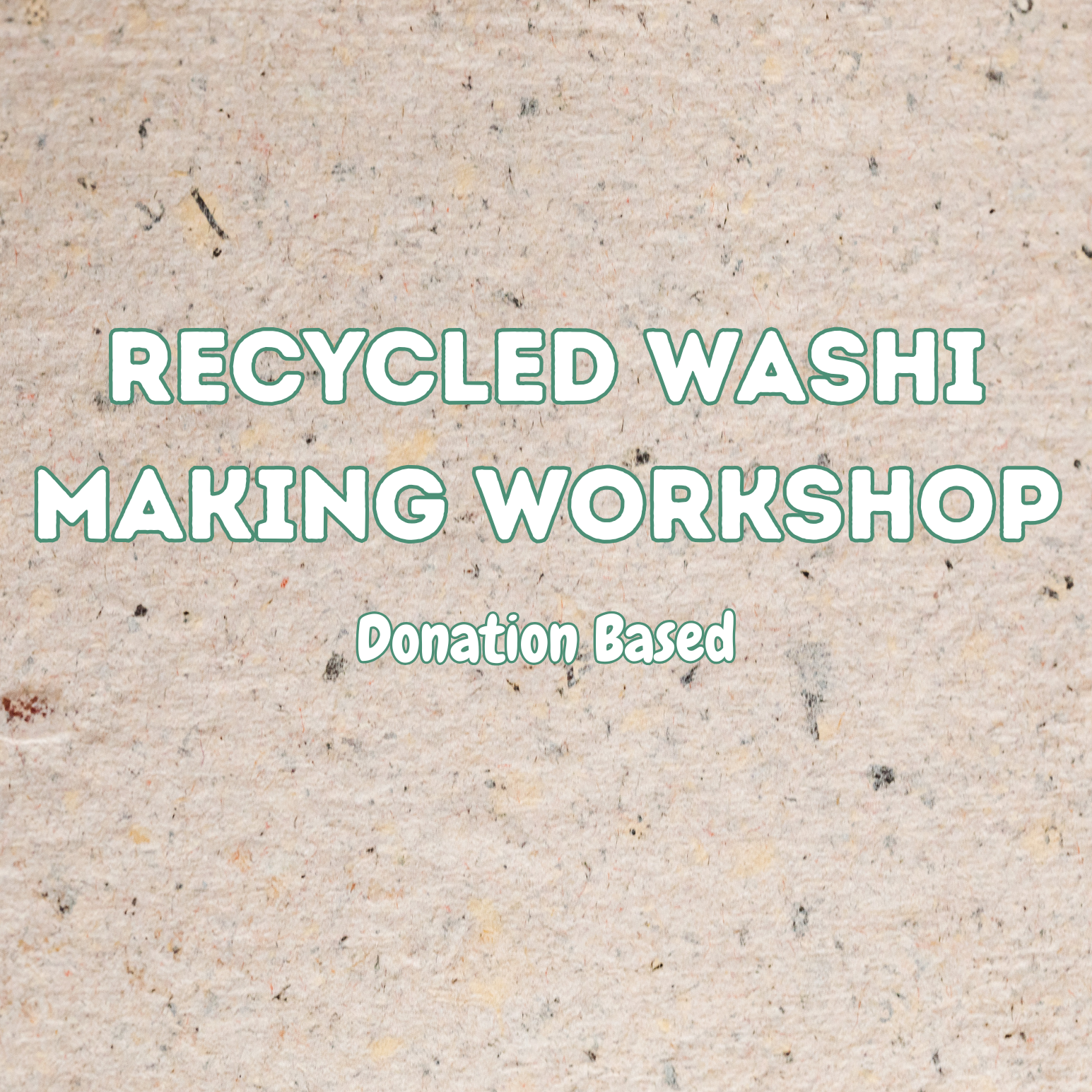 Recycled Paper Washi Making