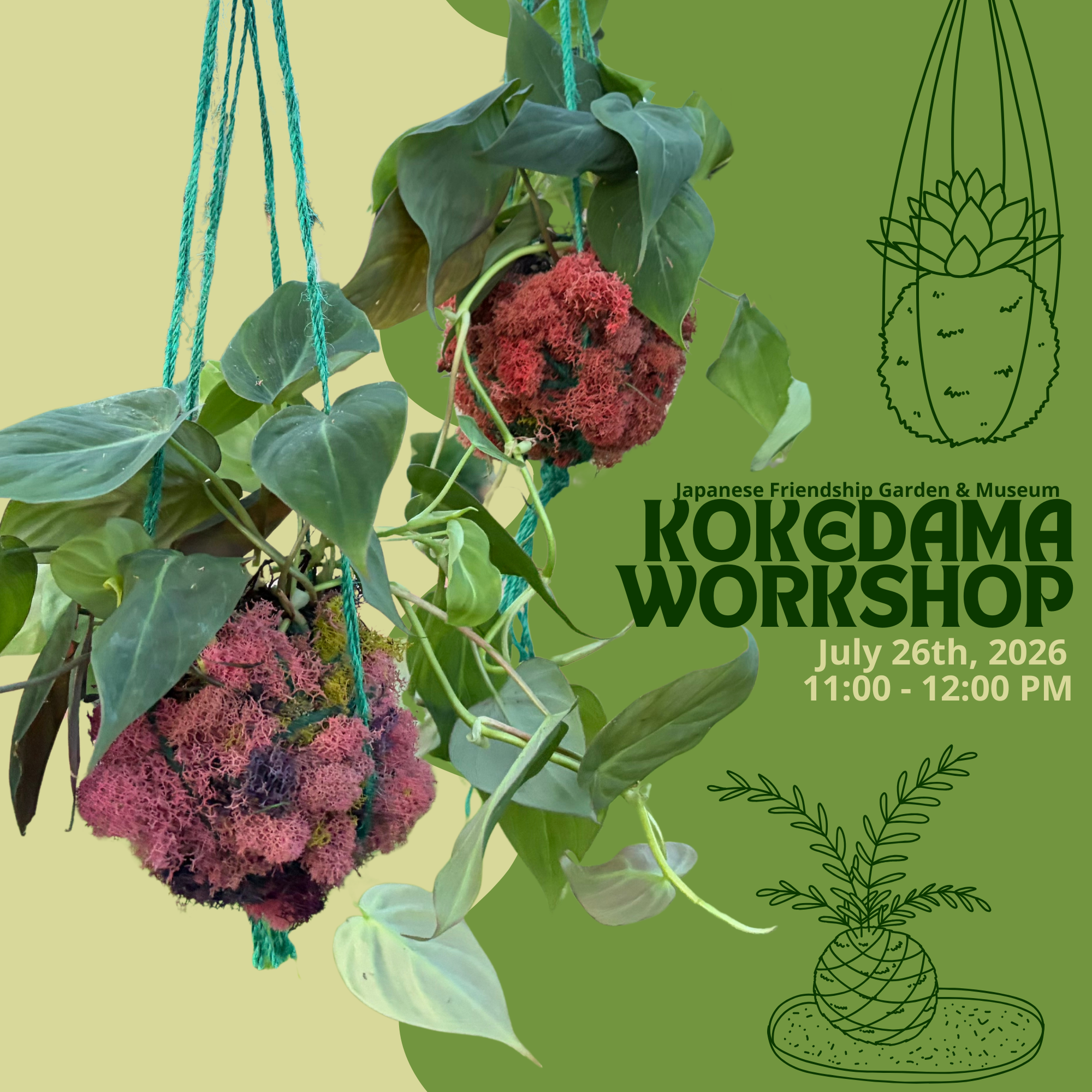 Kokedama 7/26