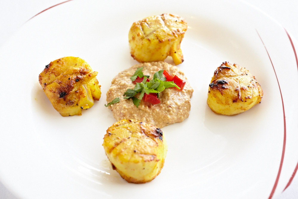 Tandoori Scallops