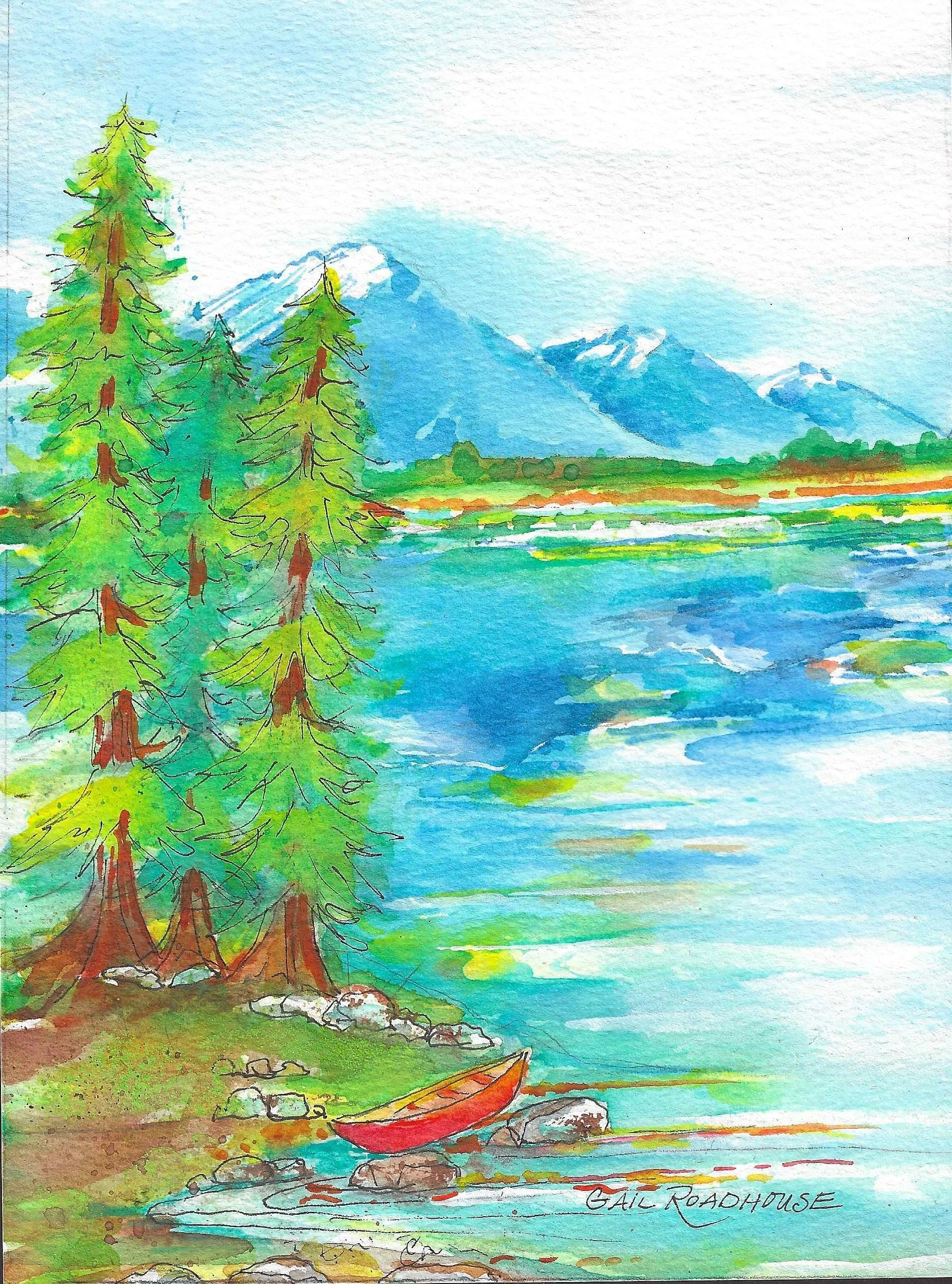 Fish Lake 5x7 wc March.jpg