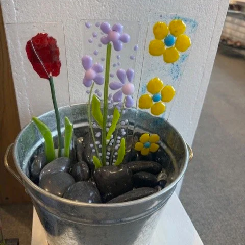 Fused Glass Plant Stakes with Paula Bashforth