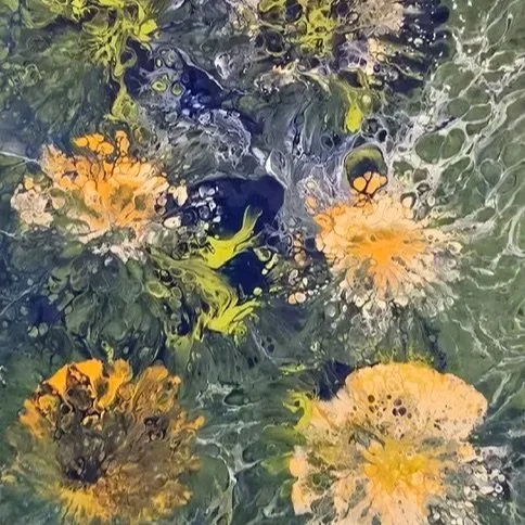 Acrylic Paint Pouring with Elizabeth Woodward