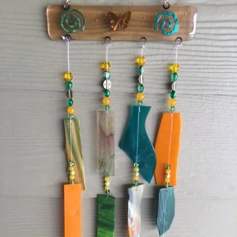Art Glass Wind Chime with Paula Bashforth