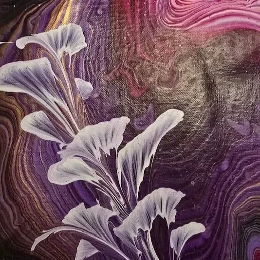 Acrylic Paint Pouring with Elizabeth Woodward