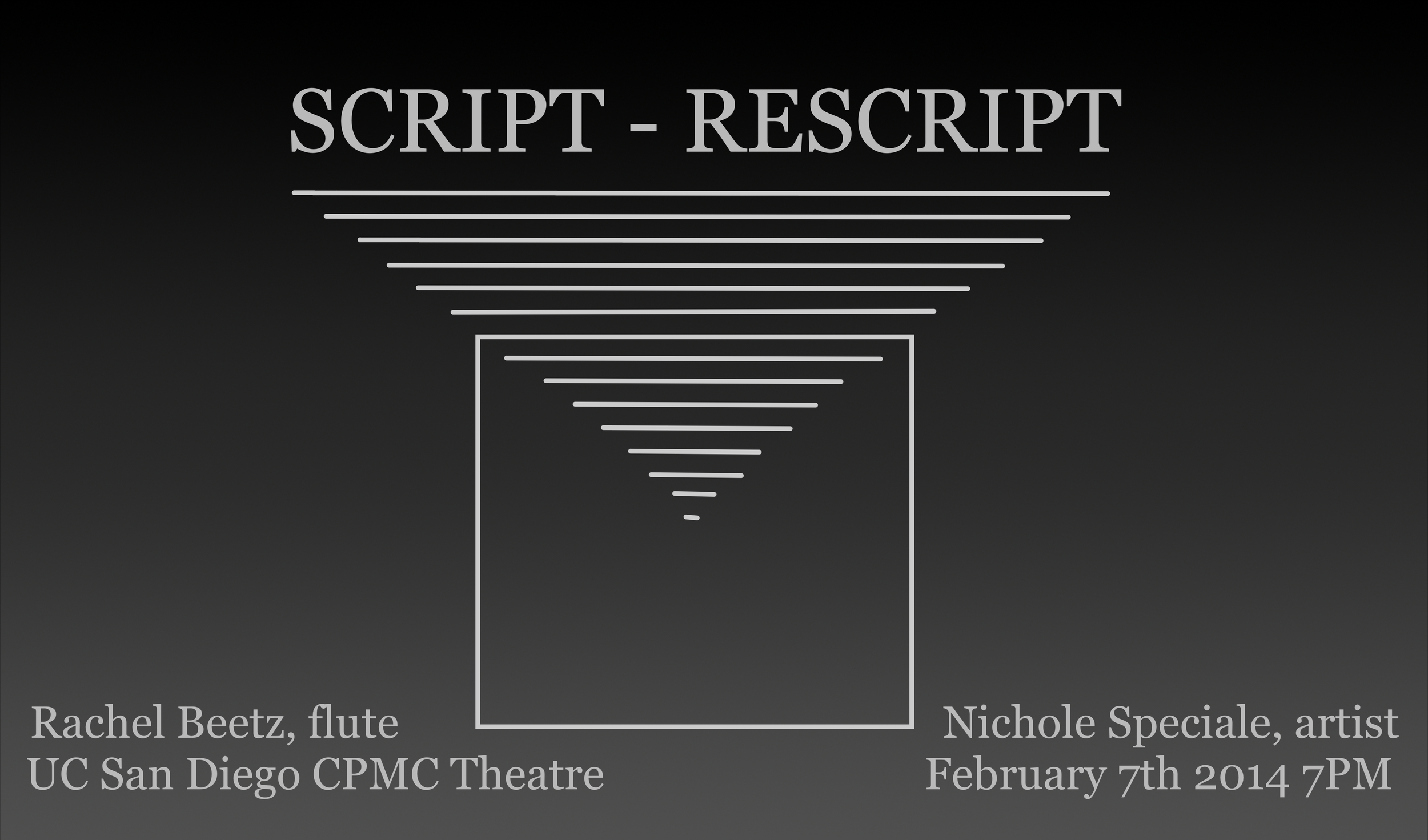 Poster from the February 2014 