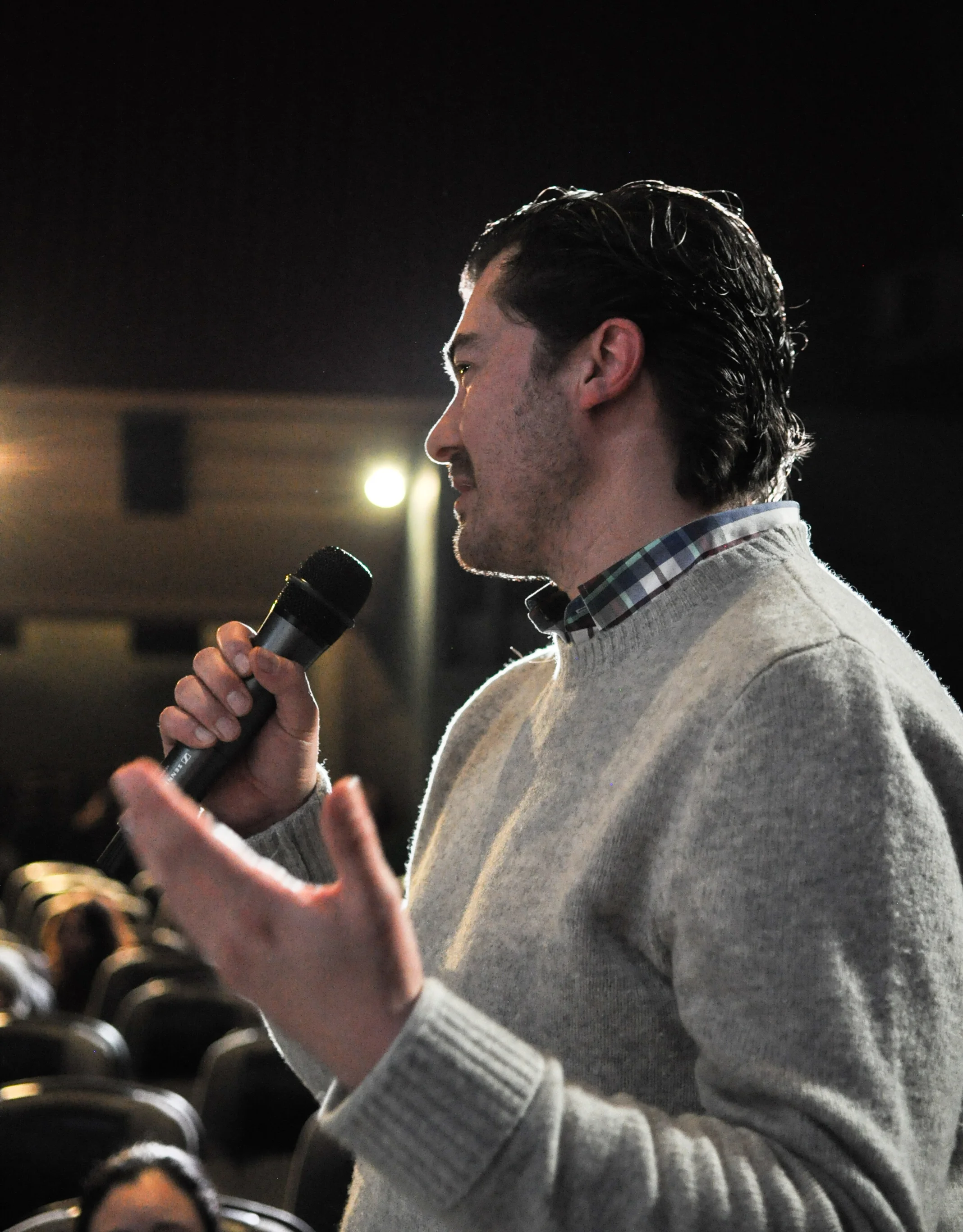 Arts & Culture Manager - and organizer of this event - Joaquin Lopez discusses how Pan's Labyrinth relates to our current political circumstances in the U.S.