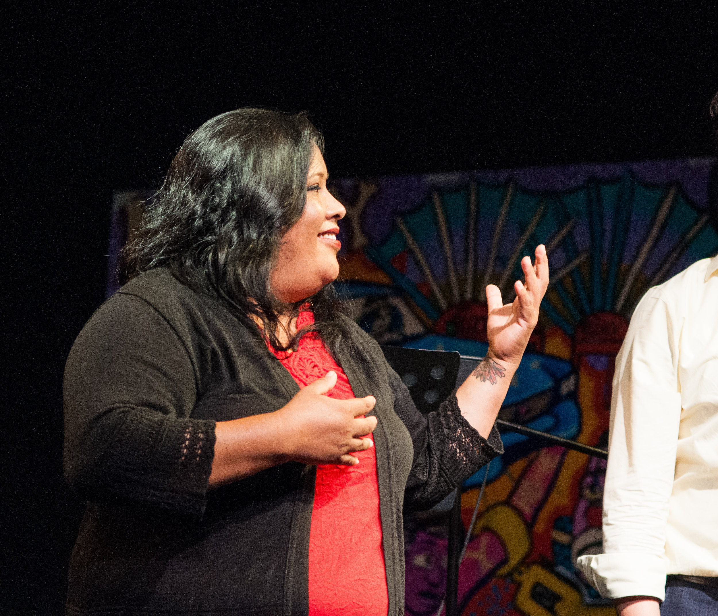 When asked about how she felt about the show, Anabertha said she was "proud to have her children see her story."