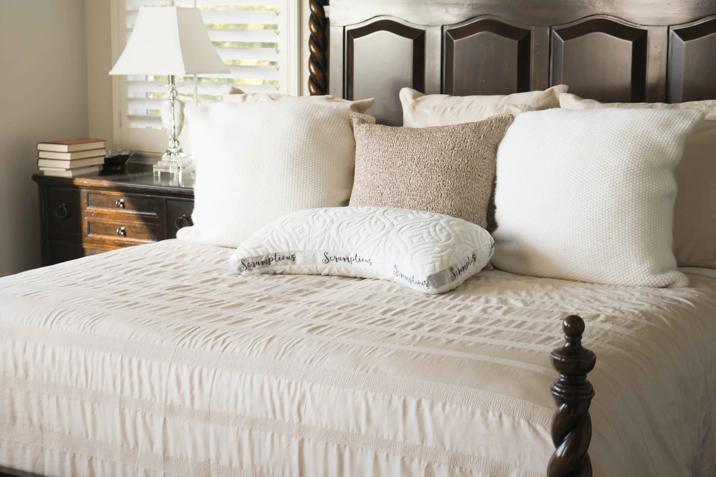 scrumptious side sleeper pillow