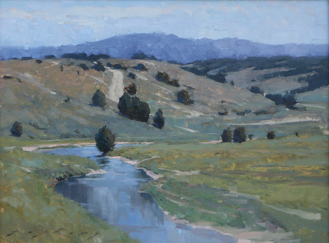 Jeremy Lipking " Summer Stream" 12 X 16 in. oil