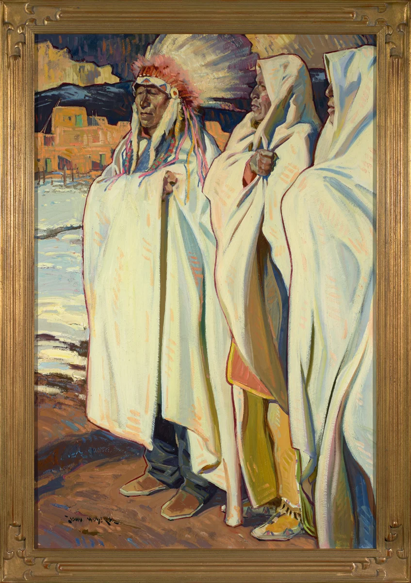 John Moyers "Tres Hermanos" Oil 36"x24" 
