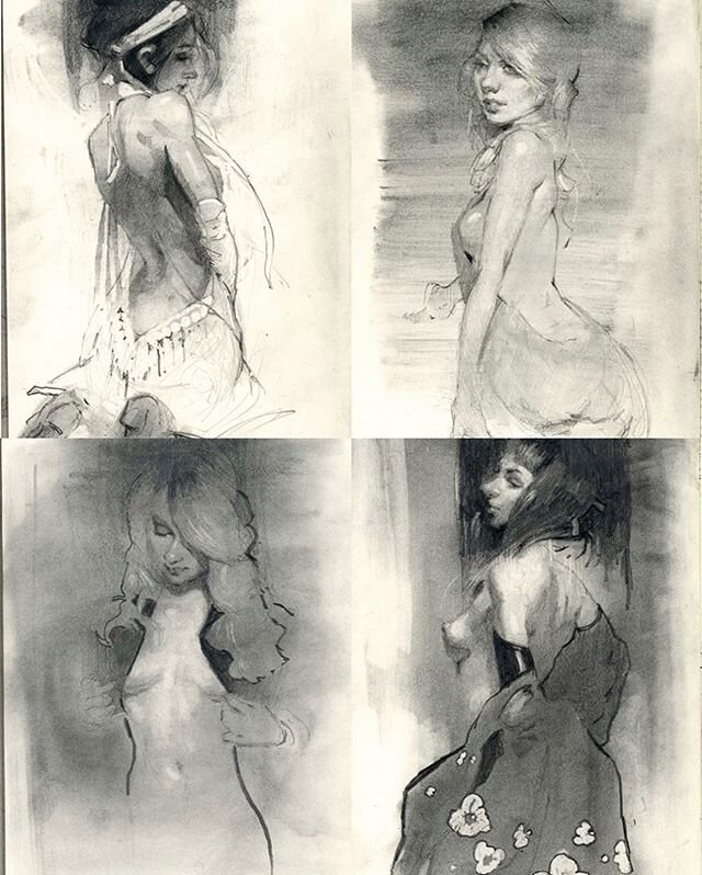 If you come to the DRAWING SHOW opening night and buy a Jeremy Mann book there&rsquo;s a very high likelihood that you&rsquo;re going to walk away with an original drawing for free.  Three of these drawings are hidden inside random books that will be