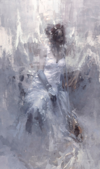 Jeremy Mann -  The White Oracle - 60x36 $33,000.png