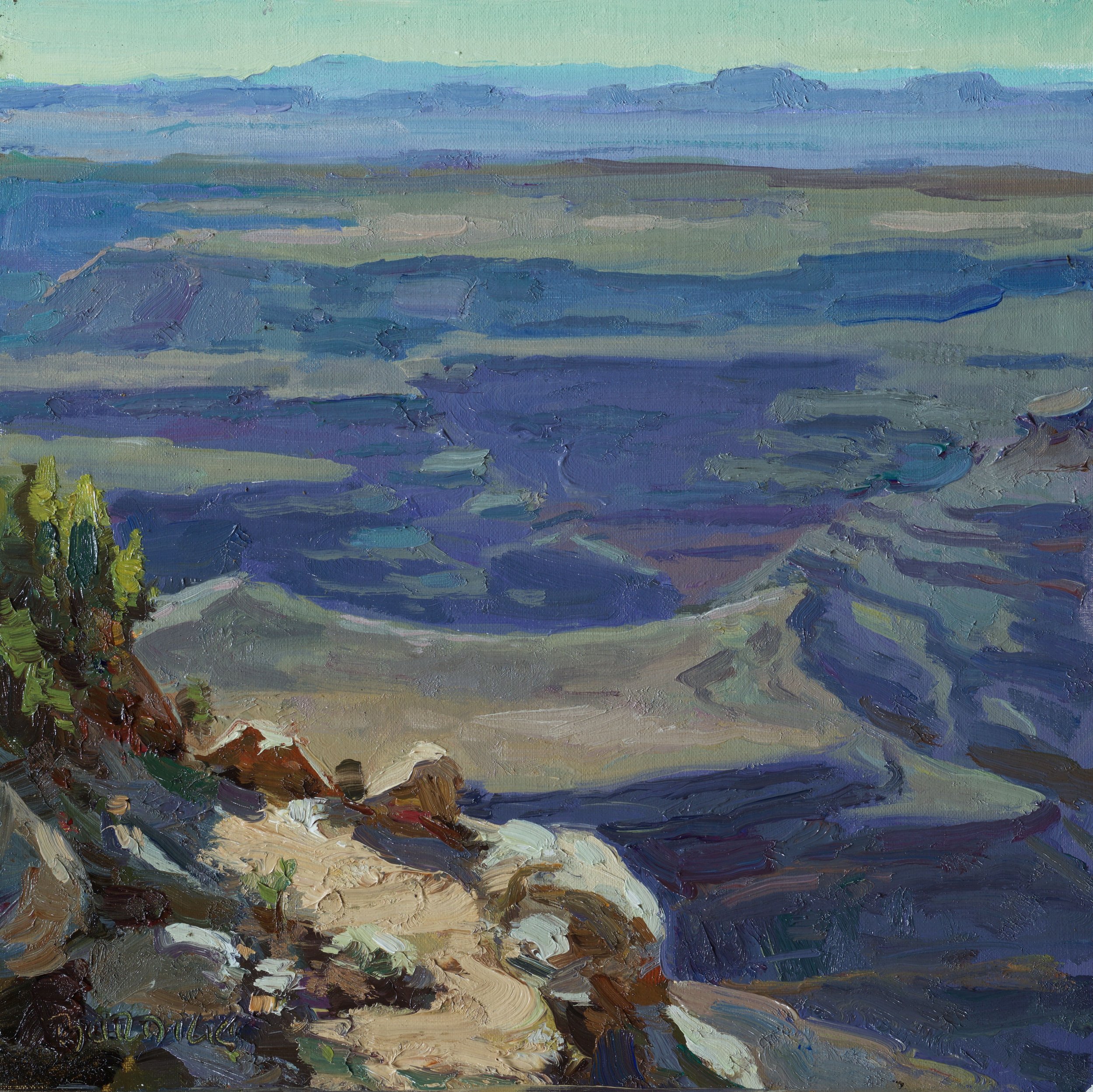 "Valley of the Gods" Oil 12"x12"