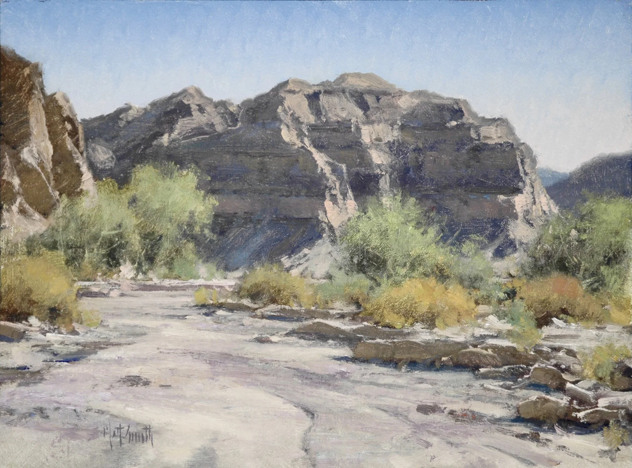 MATT SMITH “The Mojave” 12”x16” Oil