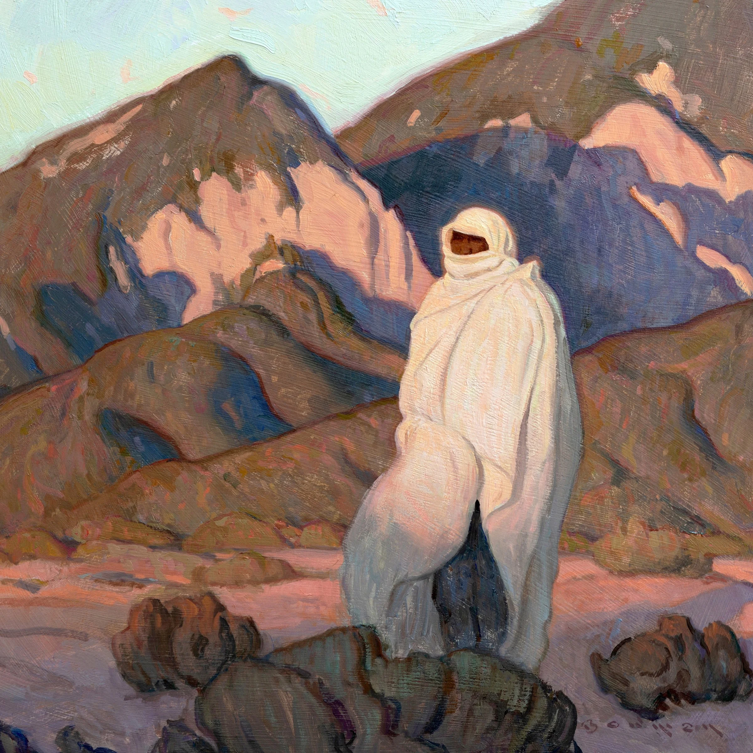 Eric Bowman "Desert Apparition" 12"x12" Oil