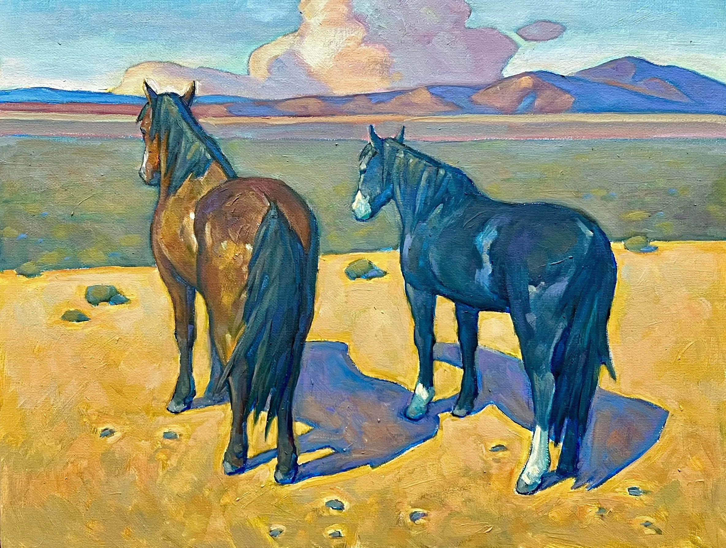 Howard Post "Turned out" 14"x18" Oil