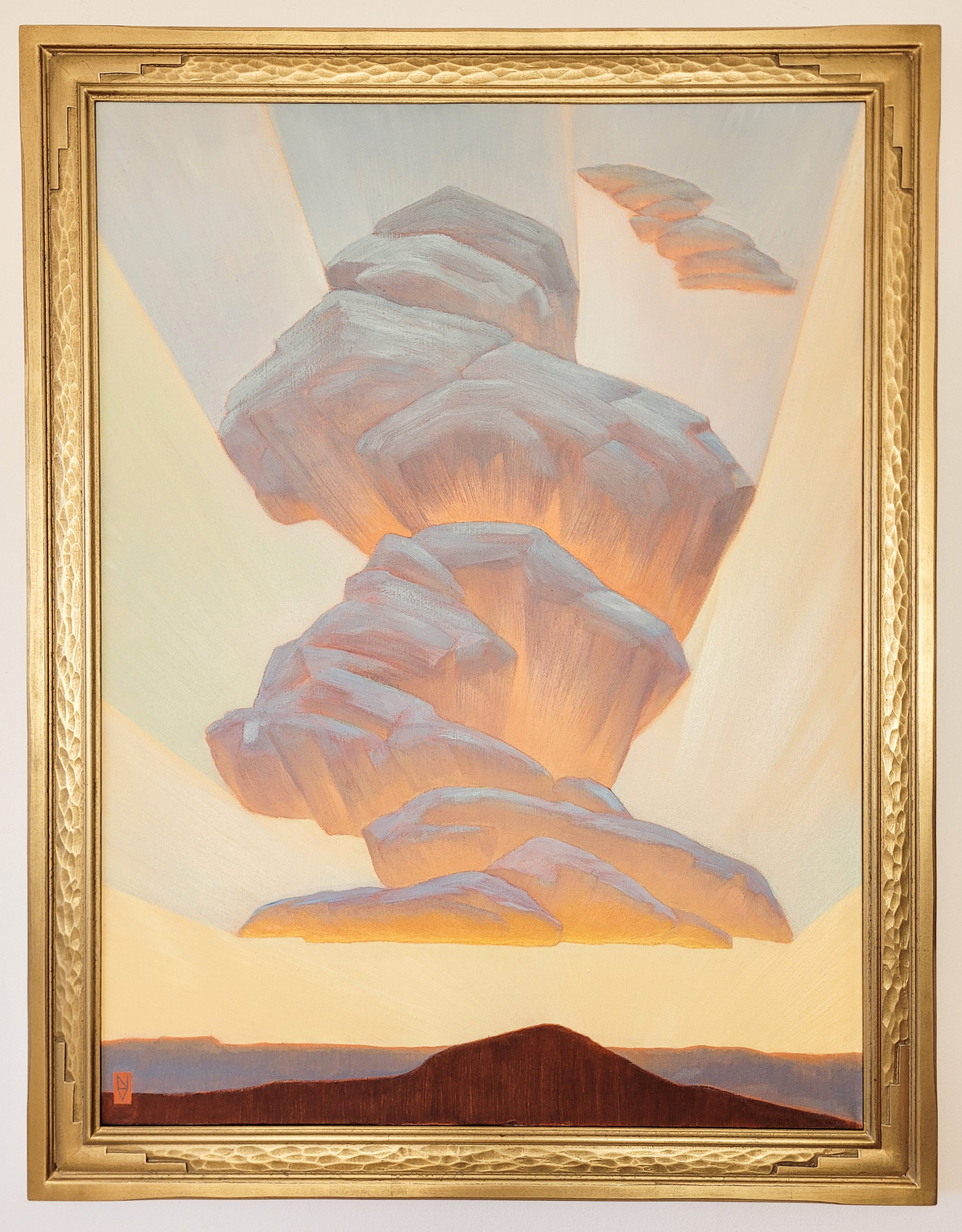 Volckening, Nathanael - Hope Rising - oil on linen - 40x30 - framed.jpg