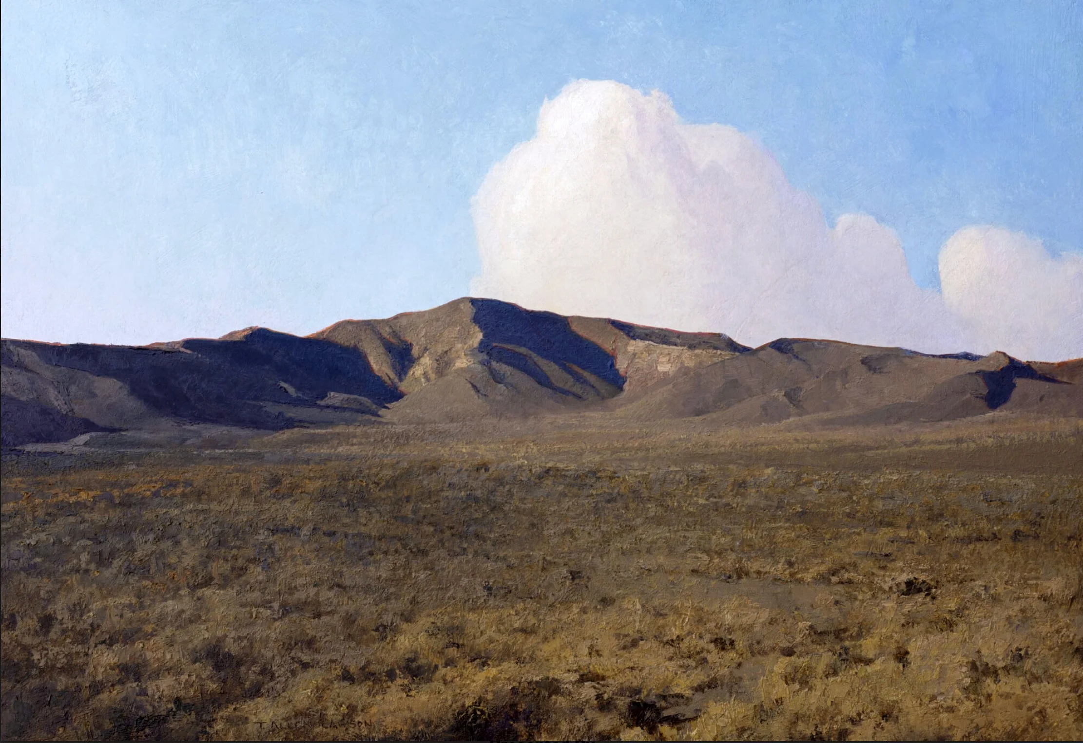T. Allen Lawson “A Little Hope” 18"x26" Oil