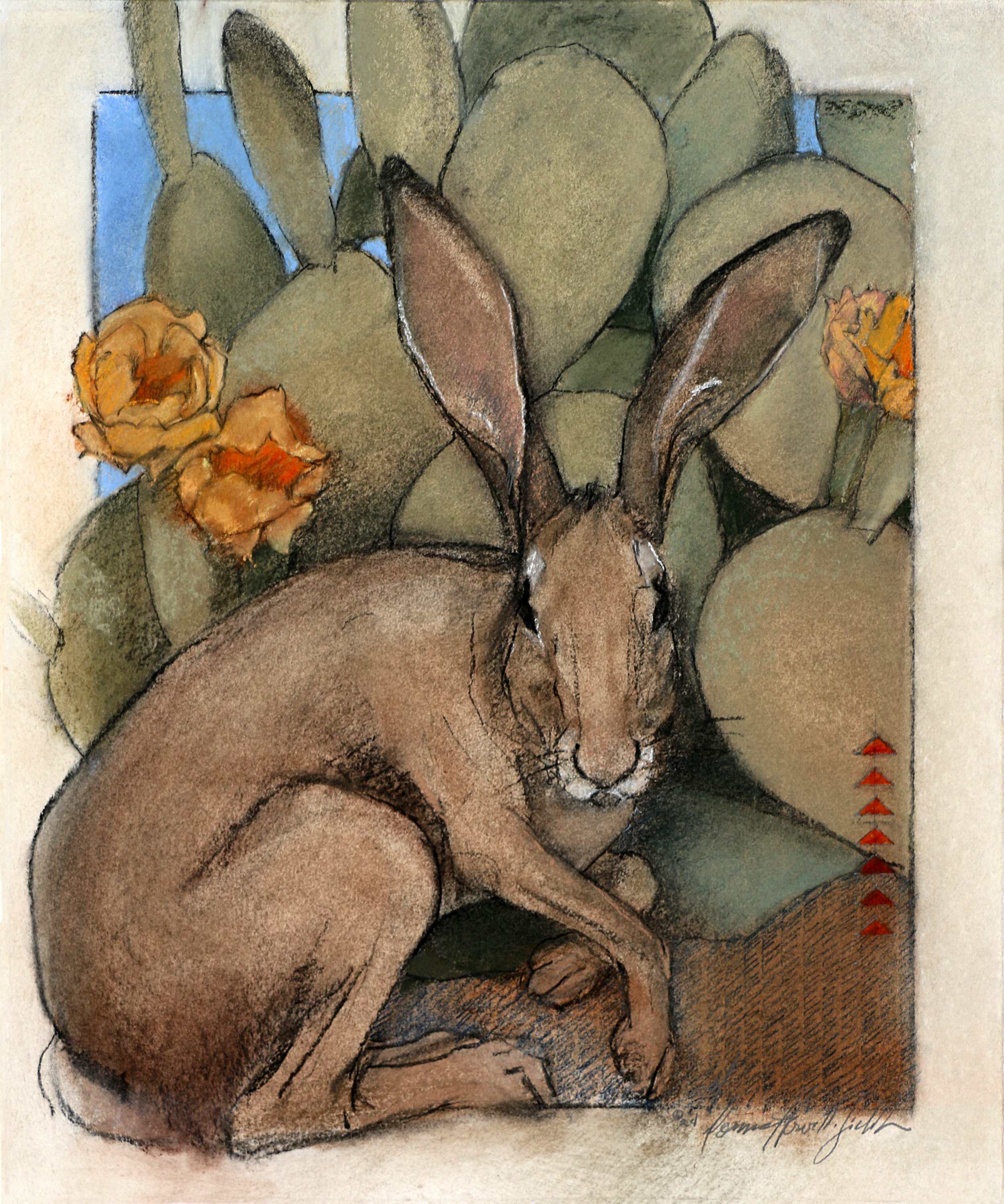Howell-Sickles, Donna - 16.5 x 20 - One Moments Rest - $5,200 mixed media.jpg