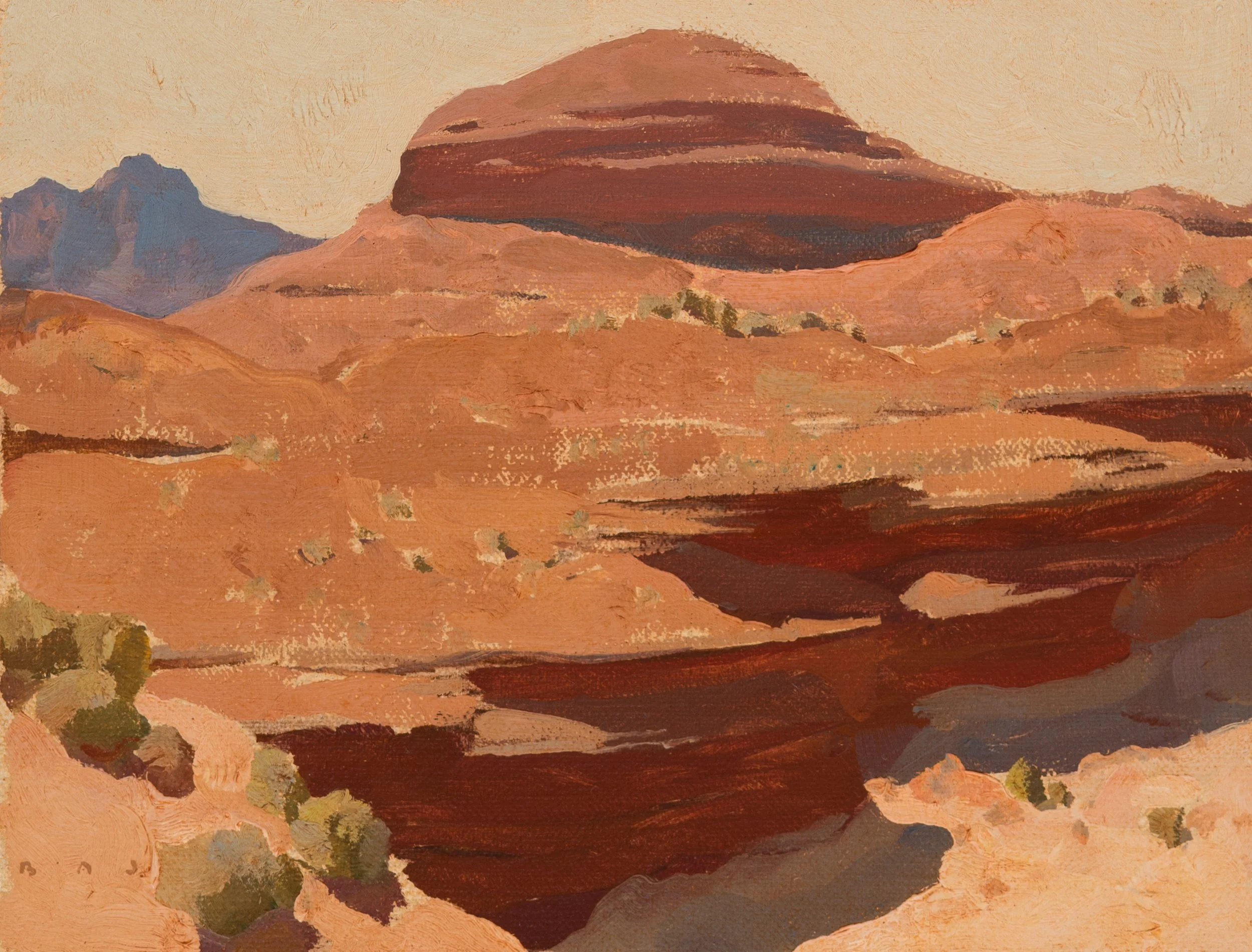 Brett Allen Johnson "Arizona Gorge" 6x8 Oil 3200.jpeg