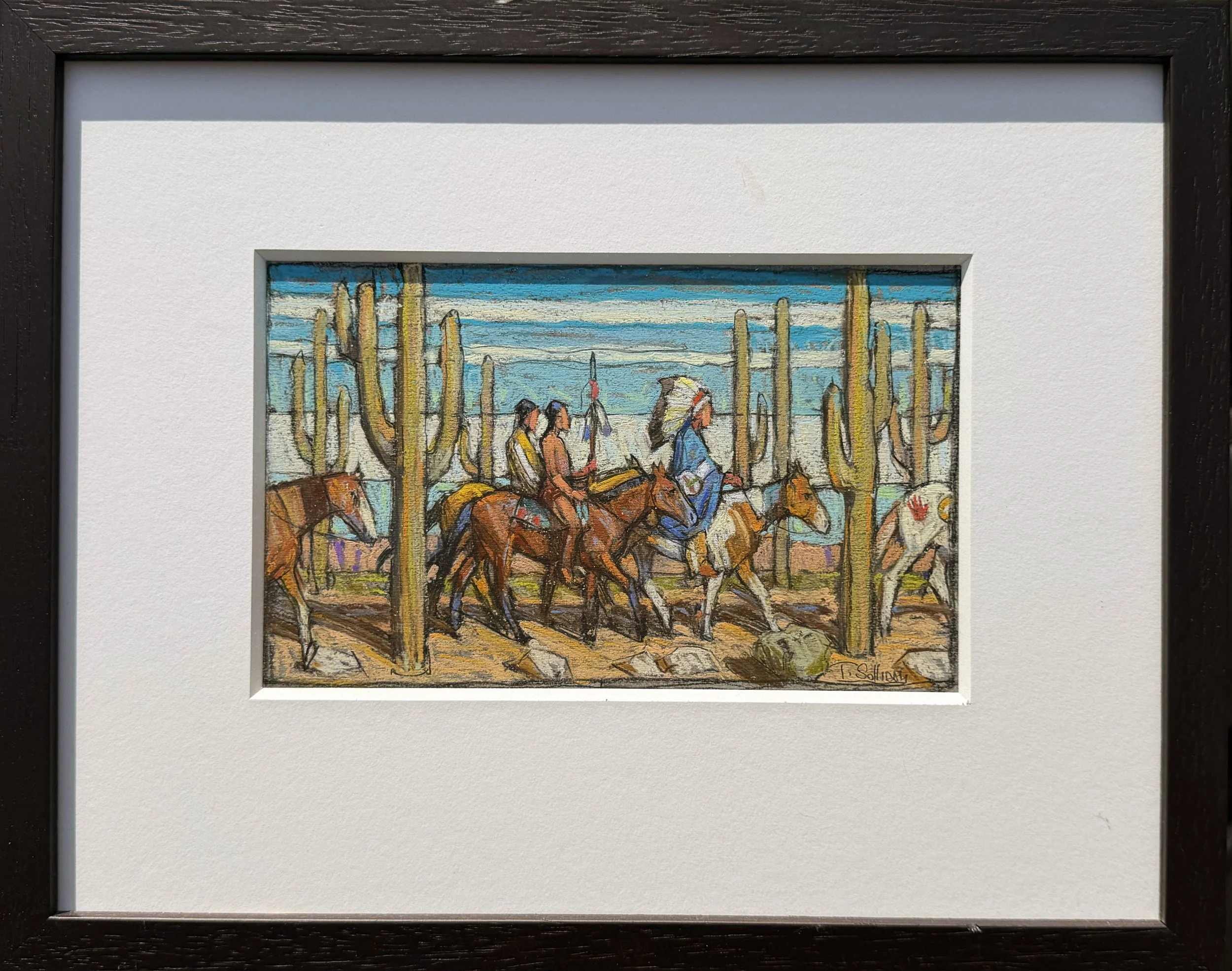 Solliday, Tim - Pastel f - Tim Solliday “Saguaro Pathway”.jpg