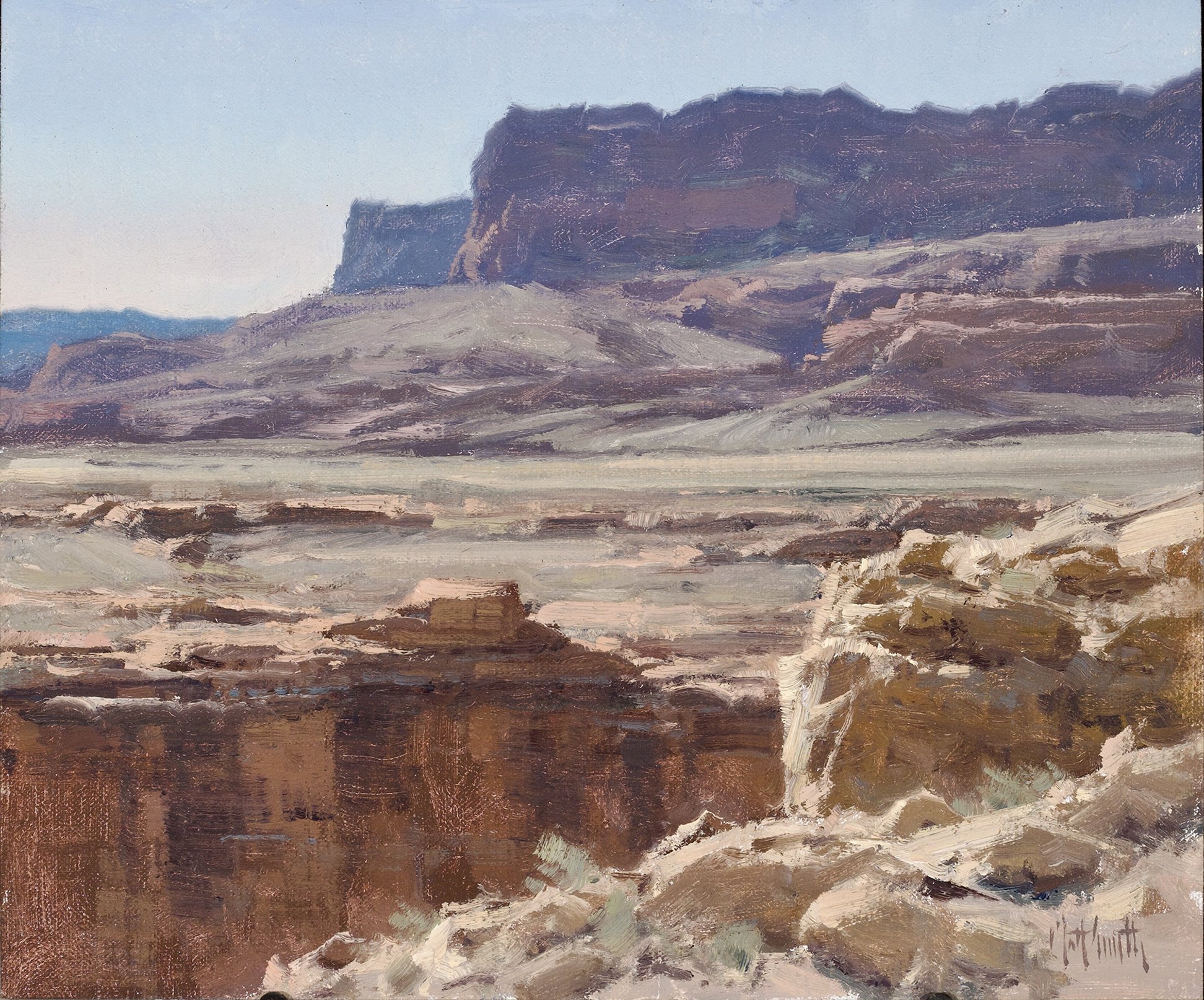 Smith, Matt - ”Badger Canyon Overlook”, oil, 10”x12”, $2,600.jpg