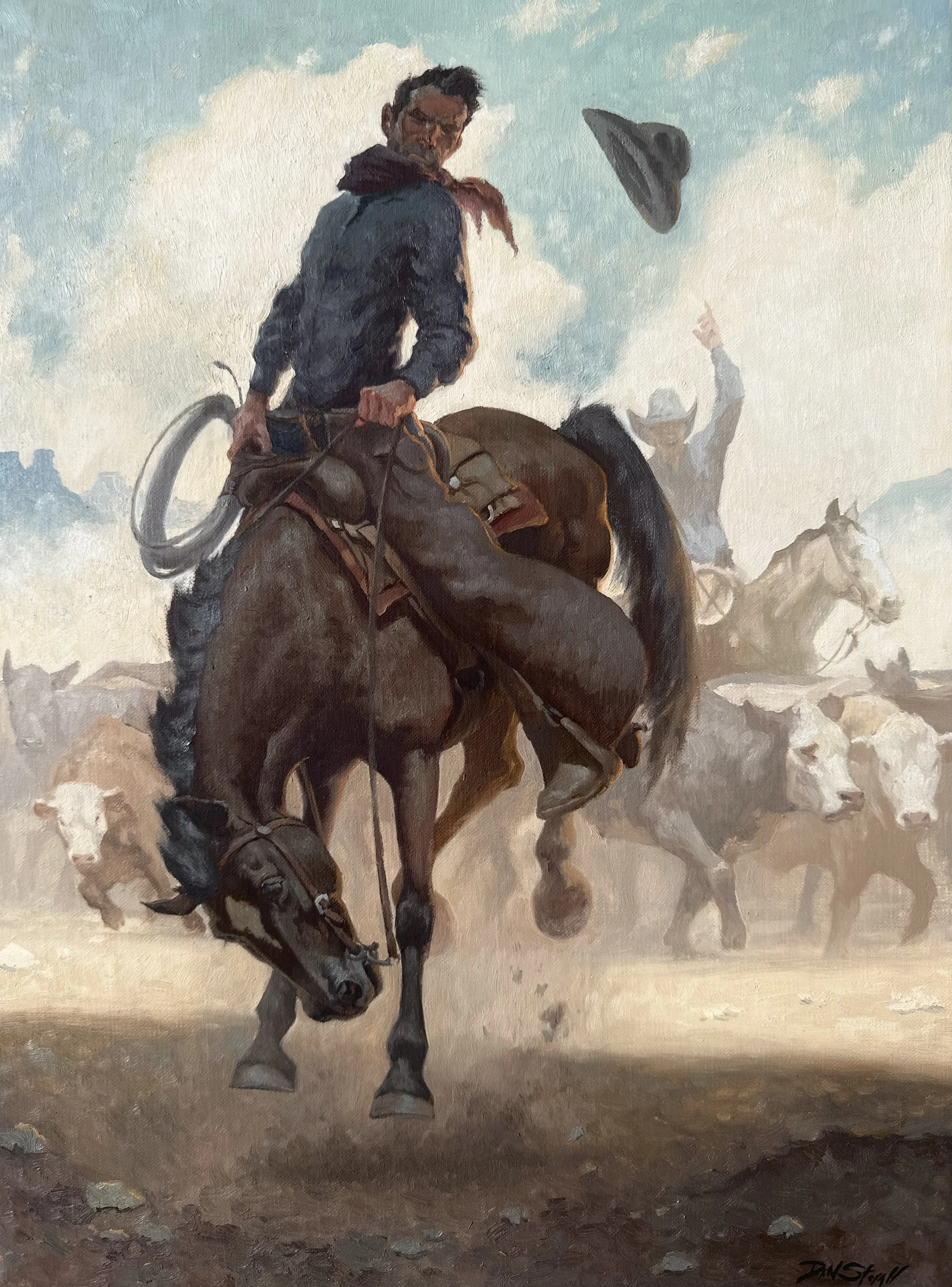 Stovall, Dan - Communication Breakdown-16x12-oil on linen-3250.jpg