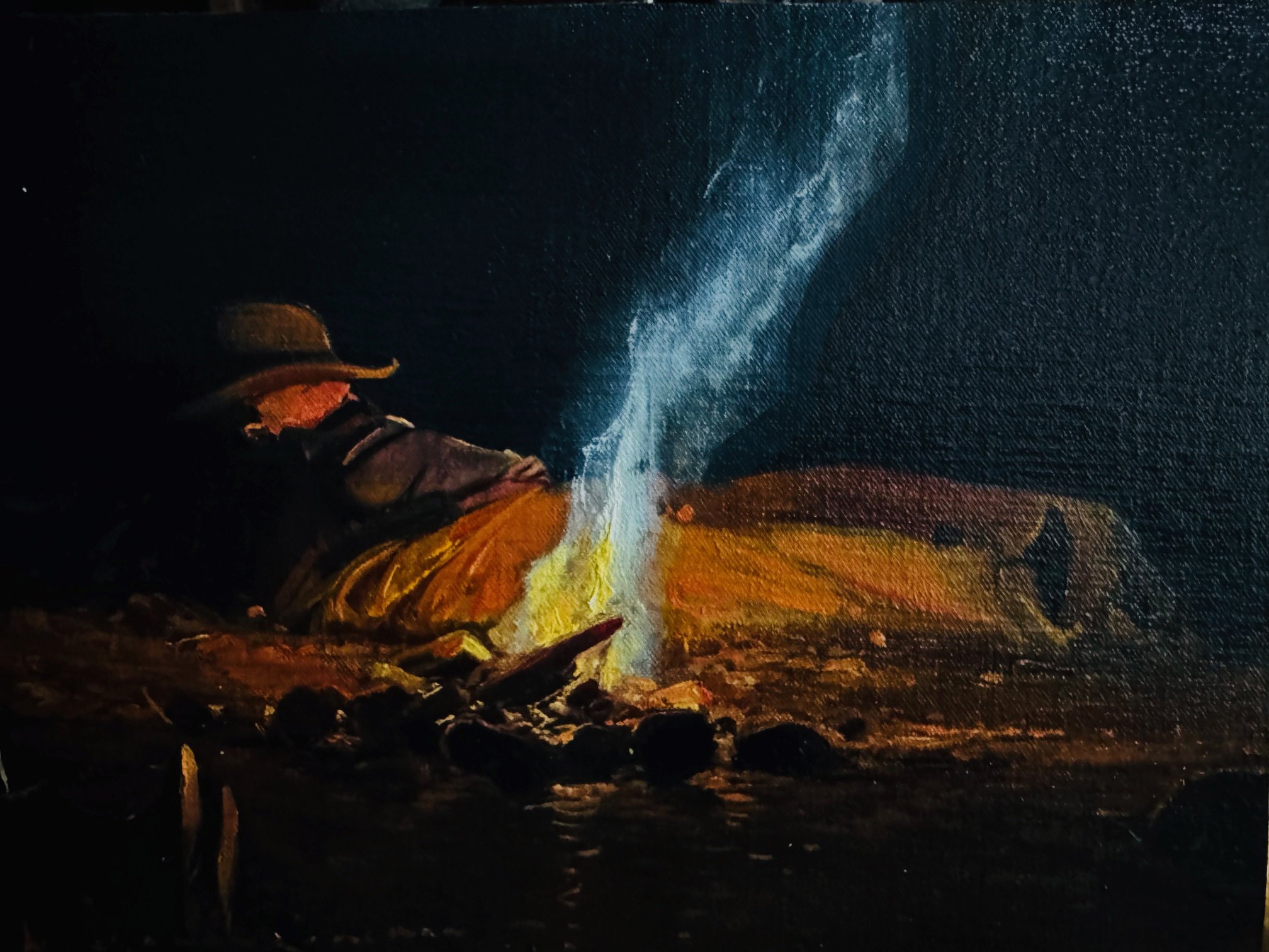 Coleman, Nick - 9x12 oil on linen “Long Day” Retail 4500.jpg