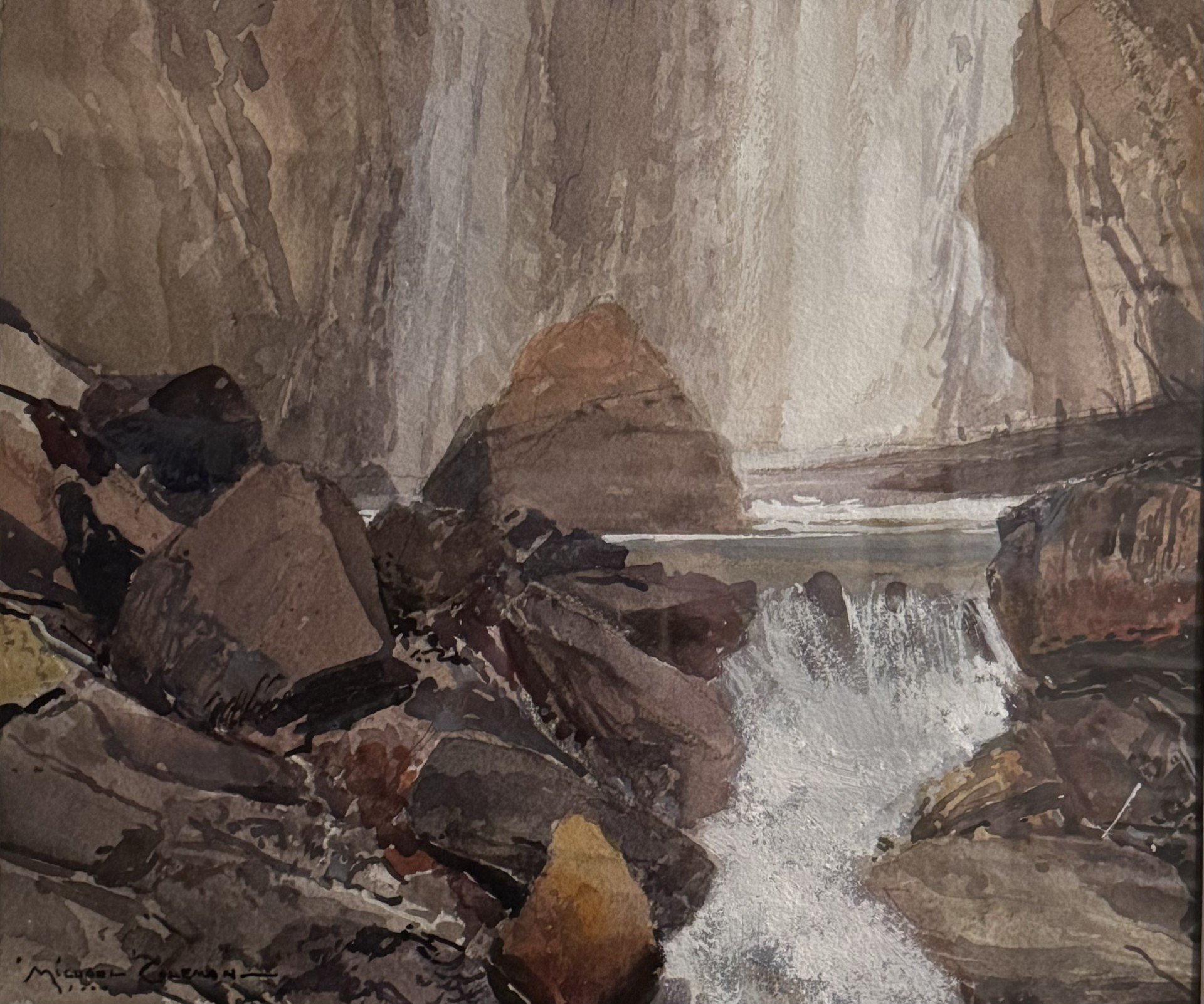 Coleman, Michael - Canyon Mist - 9x10 Gouche 2500.jpg