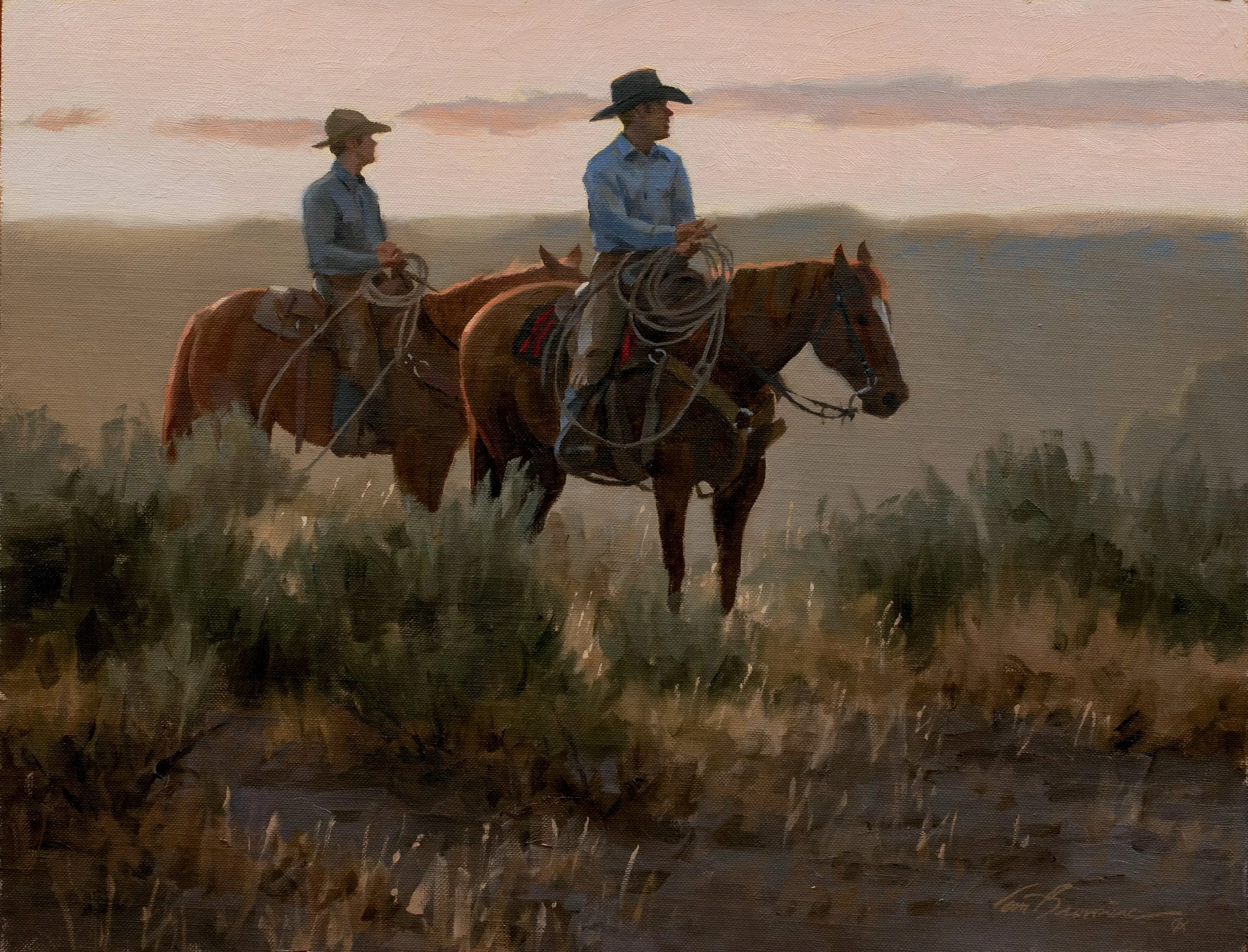 Browning, Tom - One Last Gaze 14x18 7,500.jpg